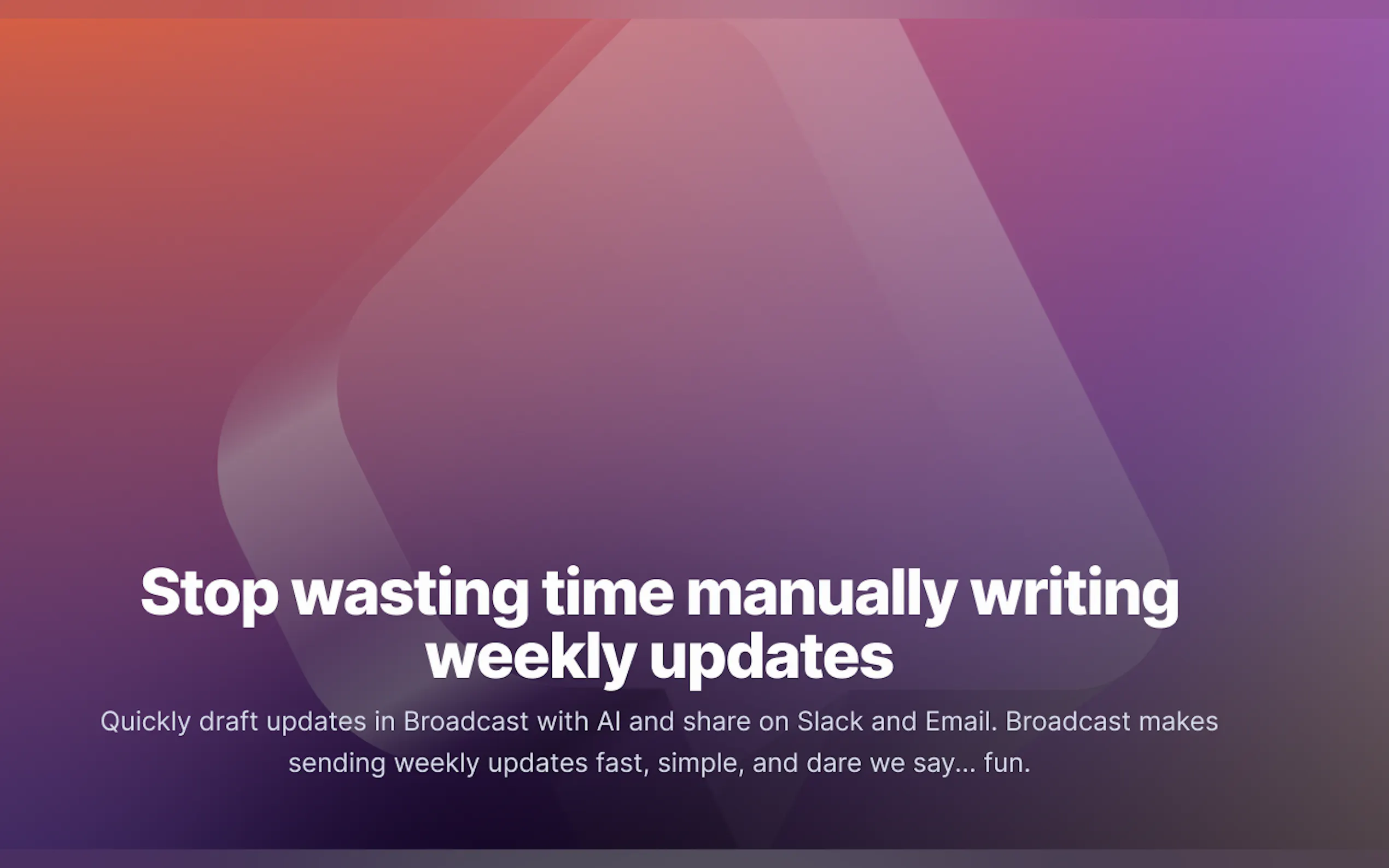 Broadcast gallery image