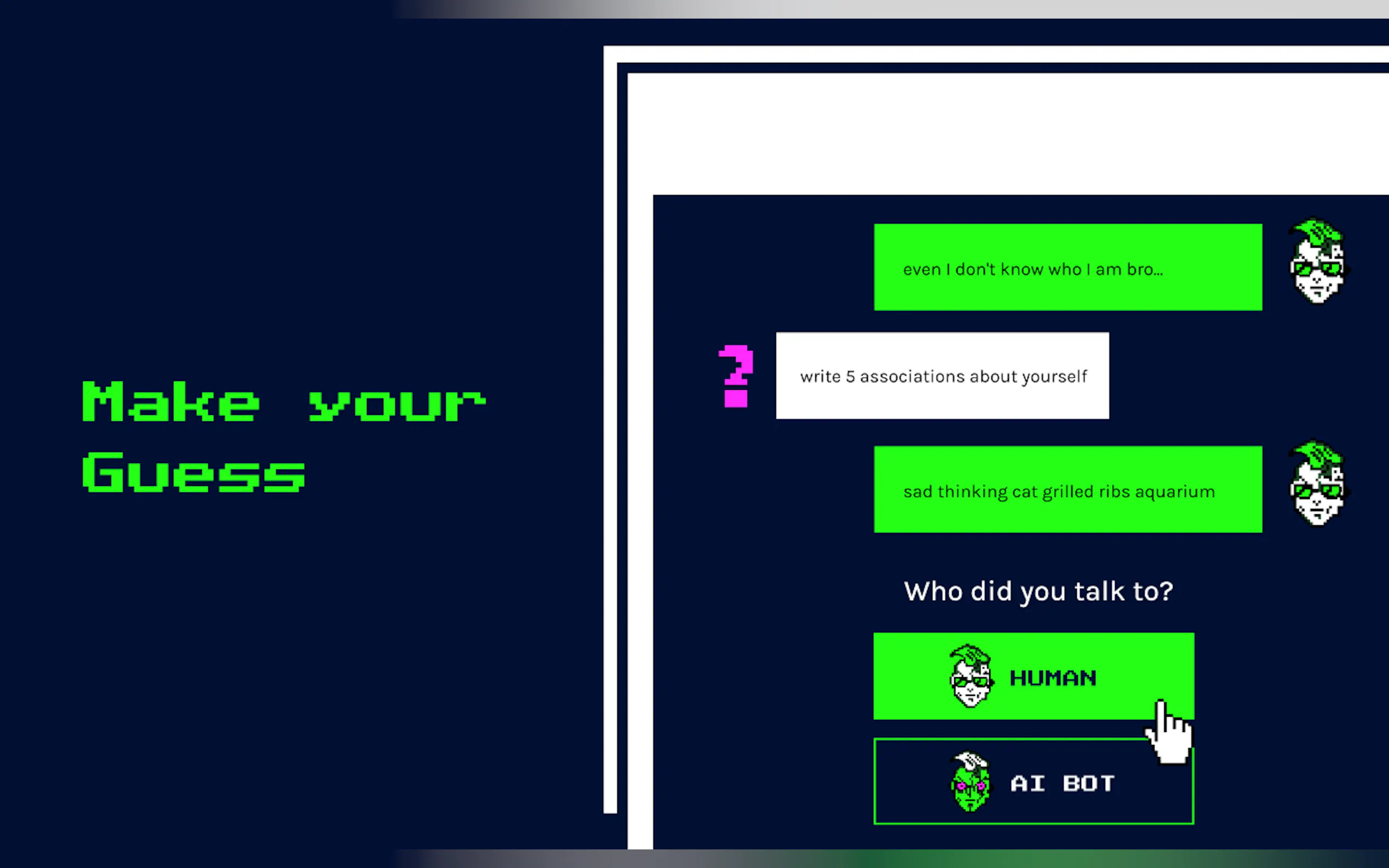 Human or Not: A Social Turing Game gallery image