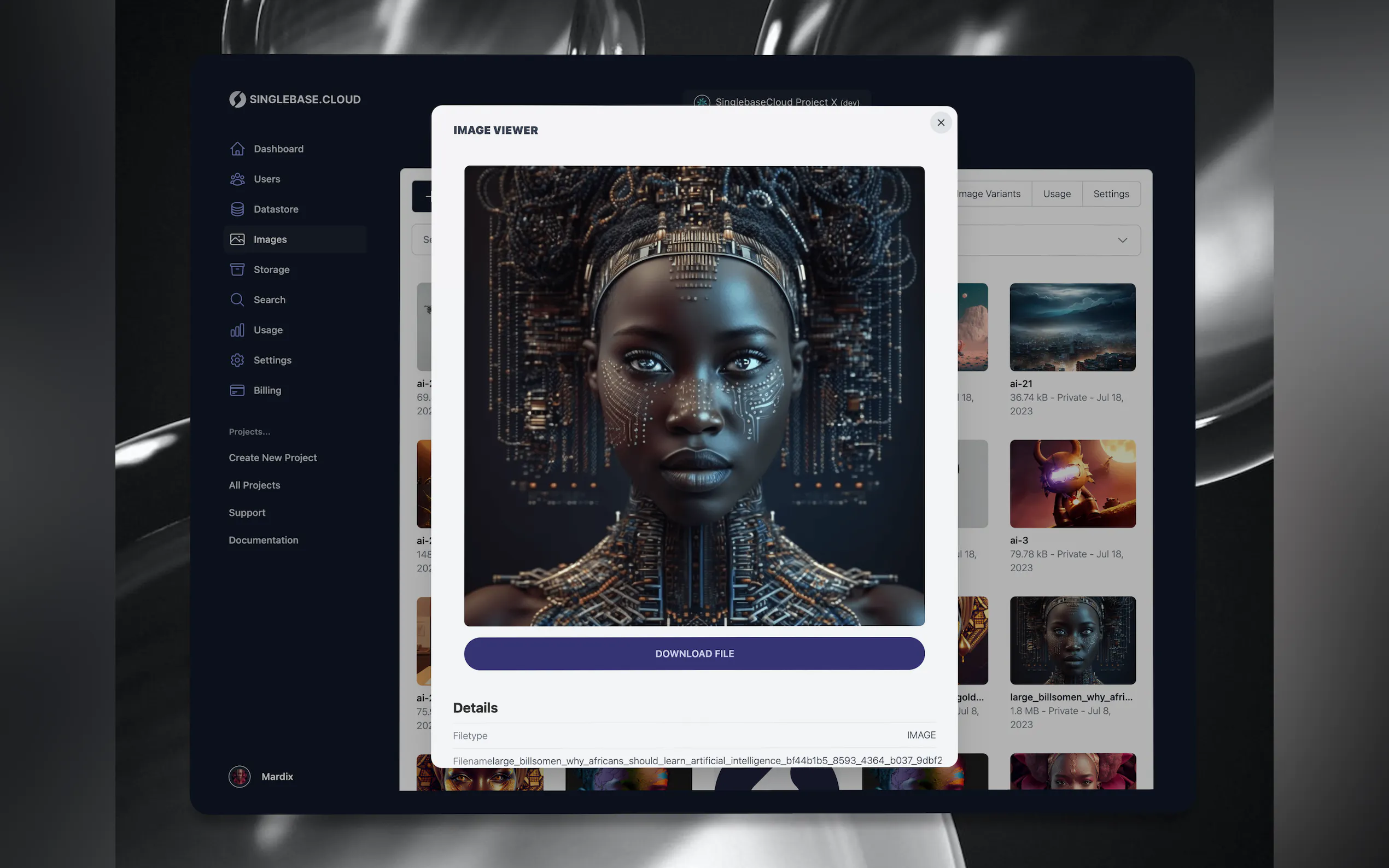 Singlebase.cloud gallery image