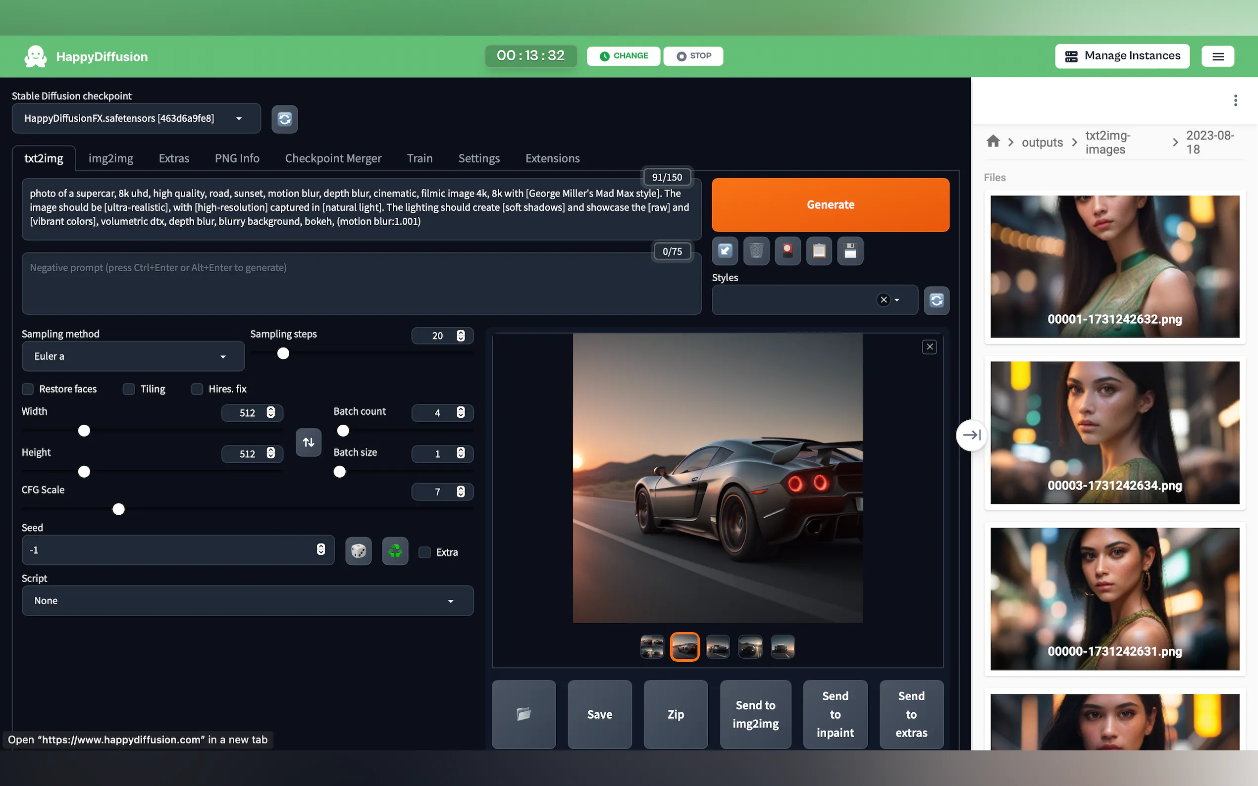 HappyDiffusion gallery image