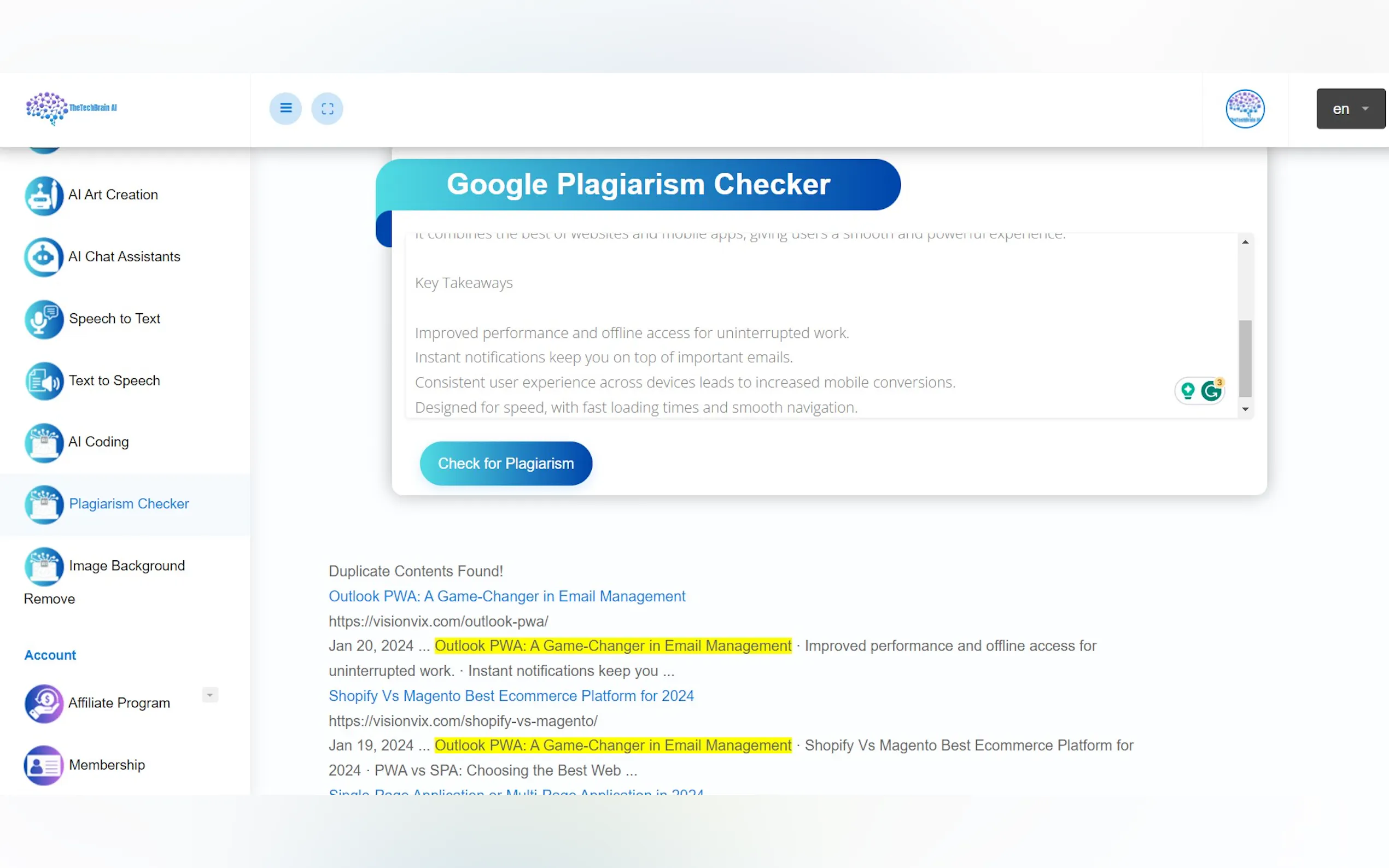TheTechBrain AI gallery image
