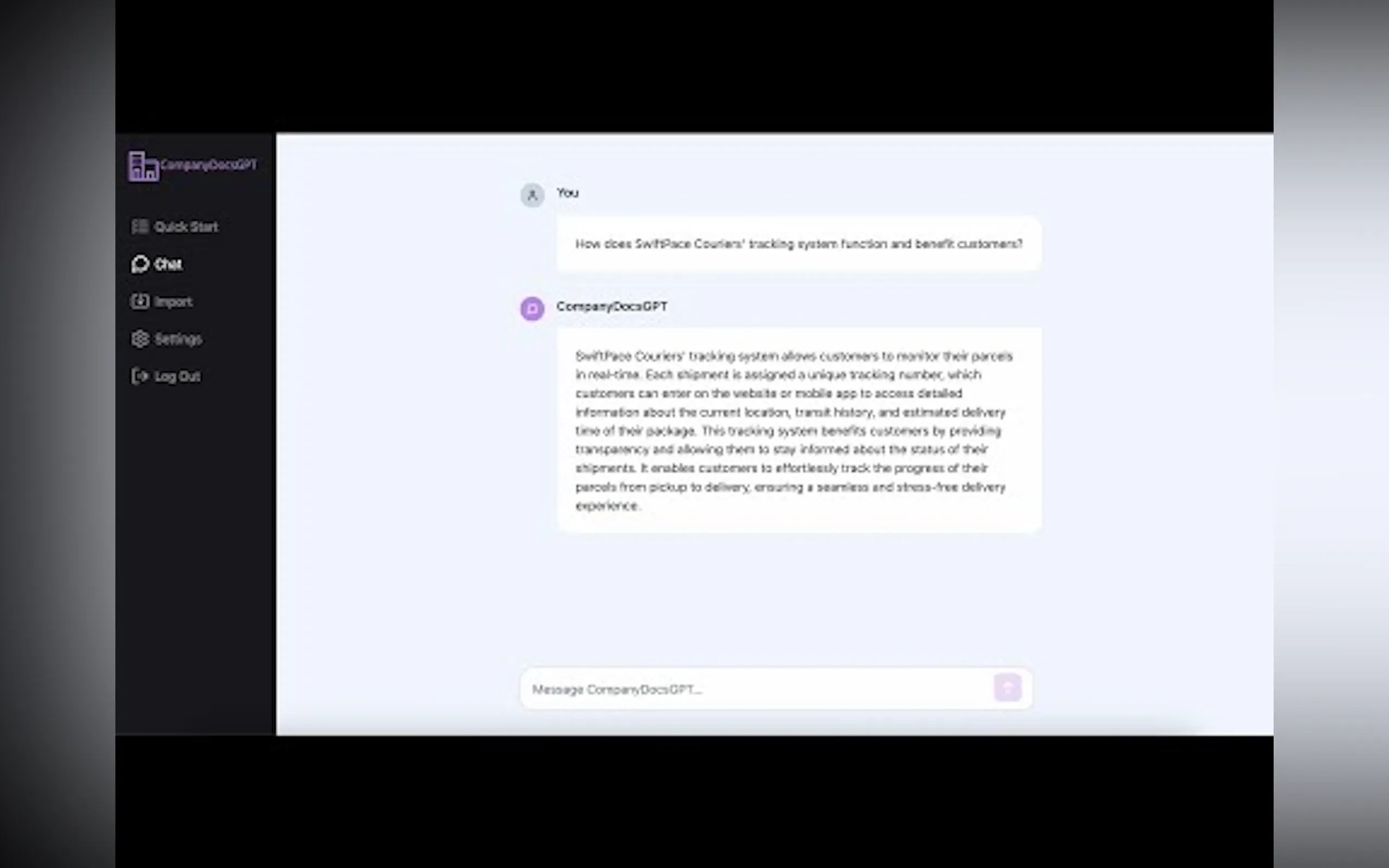 CompanyDocsGPT gallery image