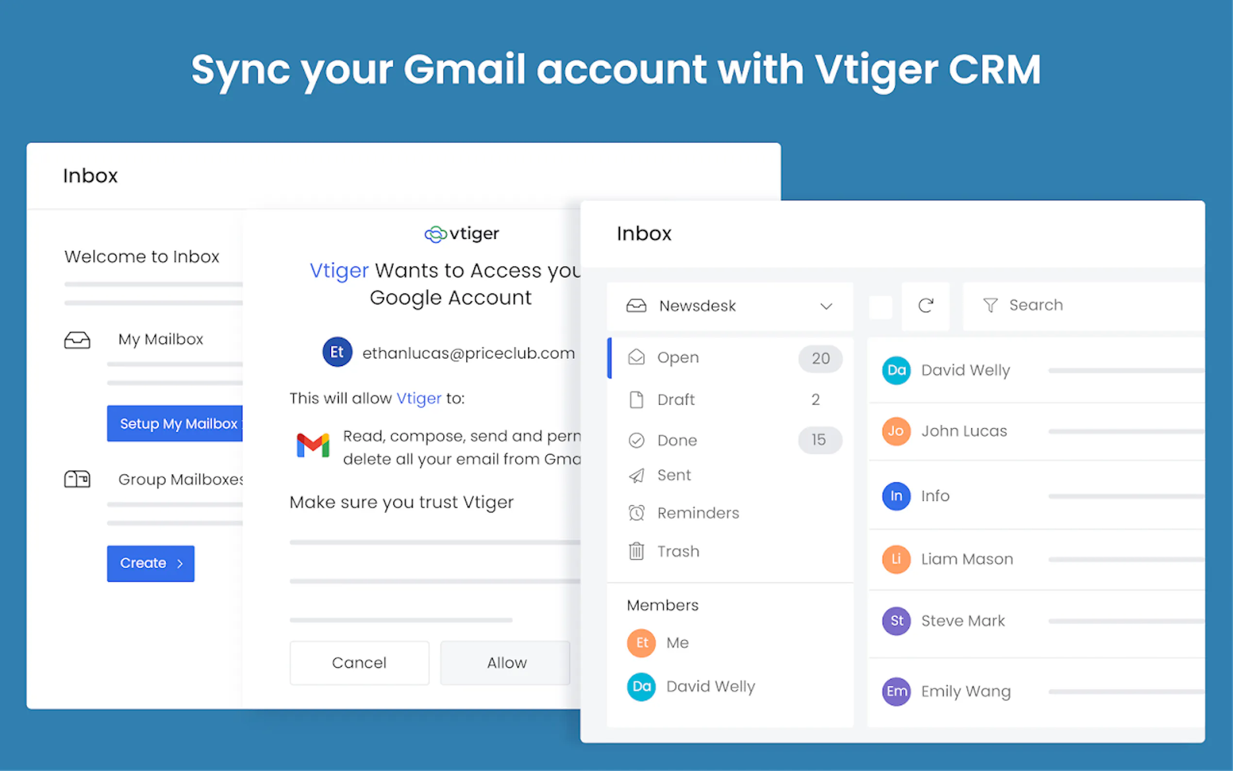 Vtiger CRM gallery image