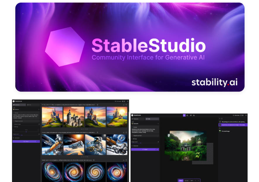 StableStudio gallery image