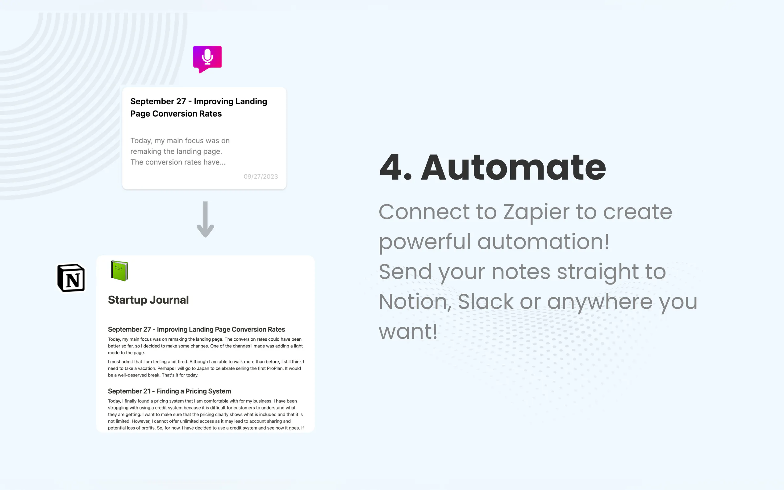TalkNotes gallery image