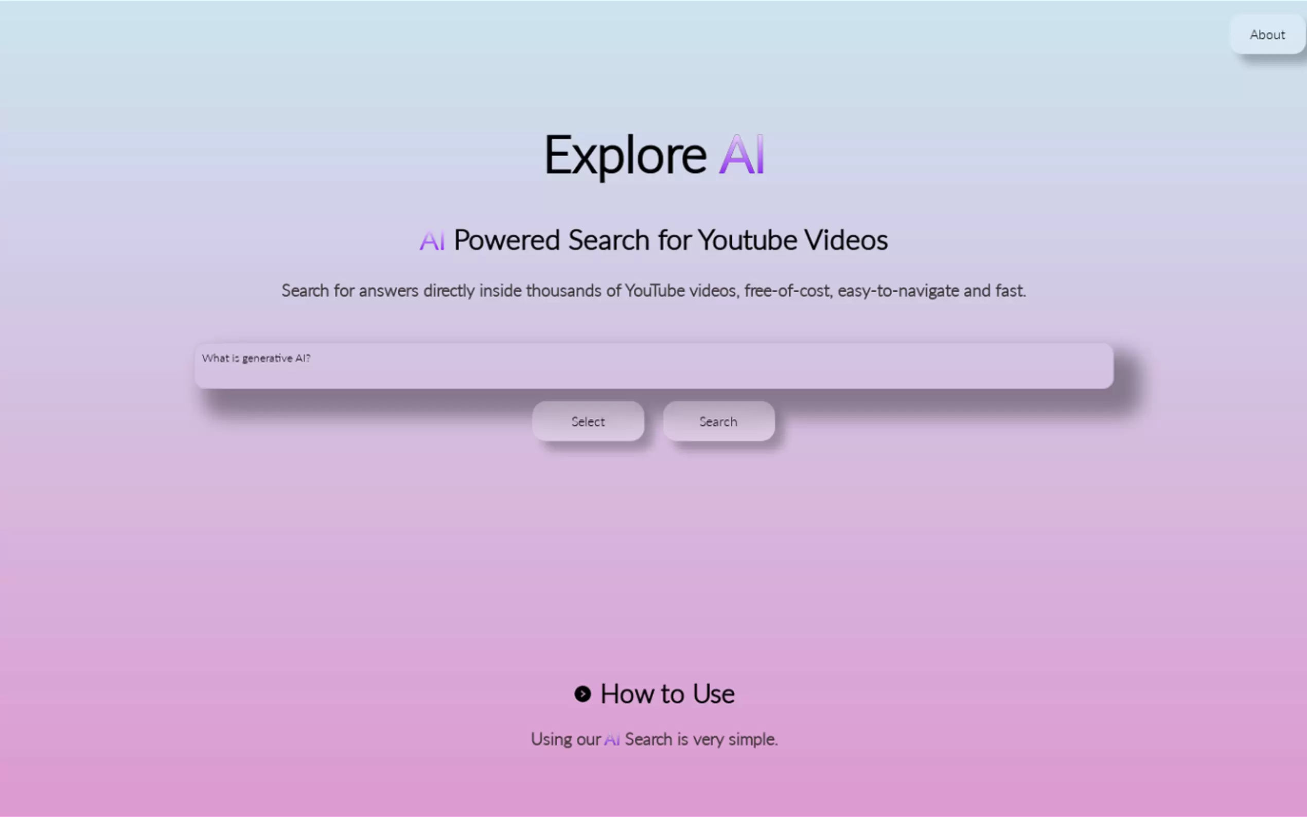 Explore AI gallery image