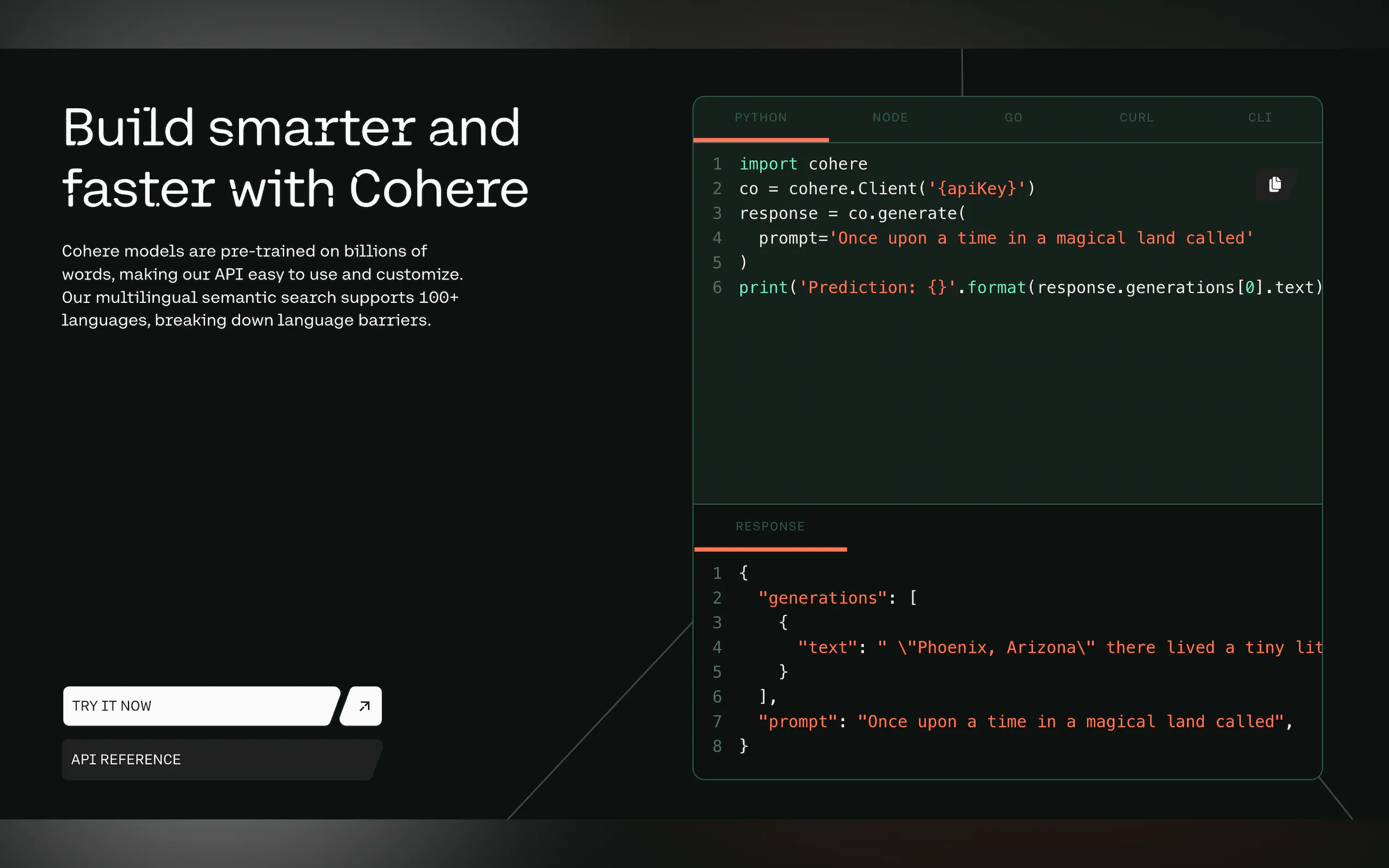 Cohere - class language AI gallery image