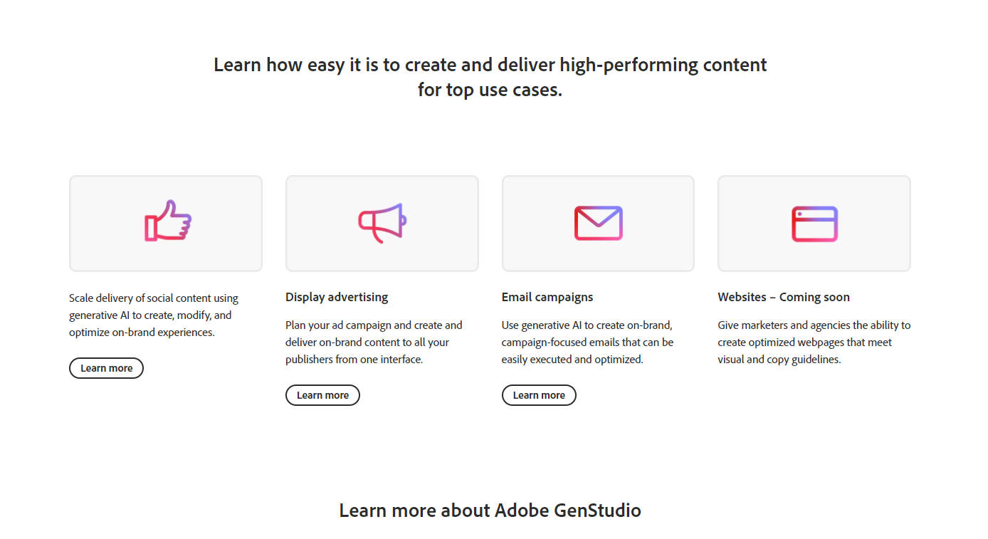 Adobe GenStudio gallery image
