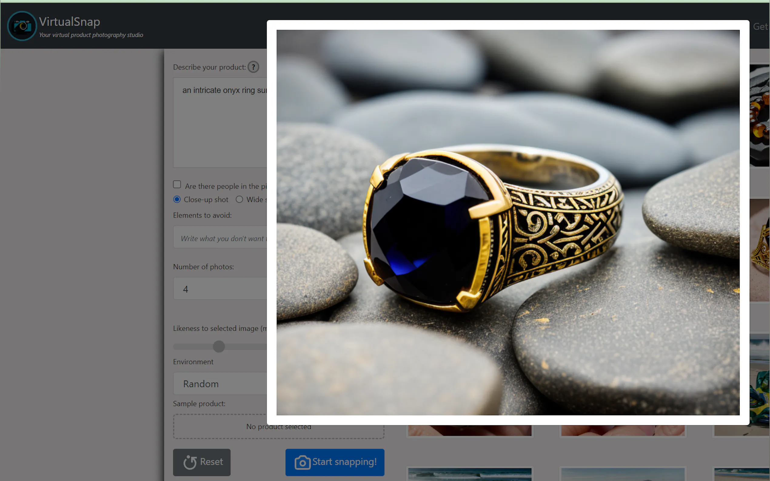 VirtualSnap gallery image