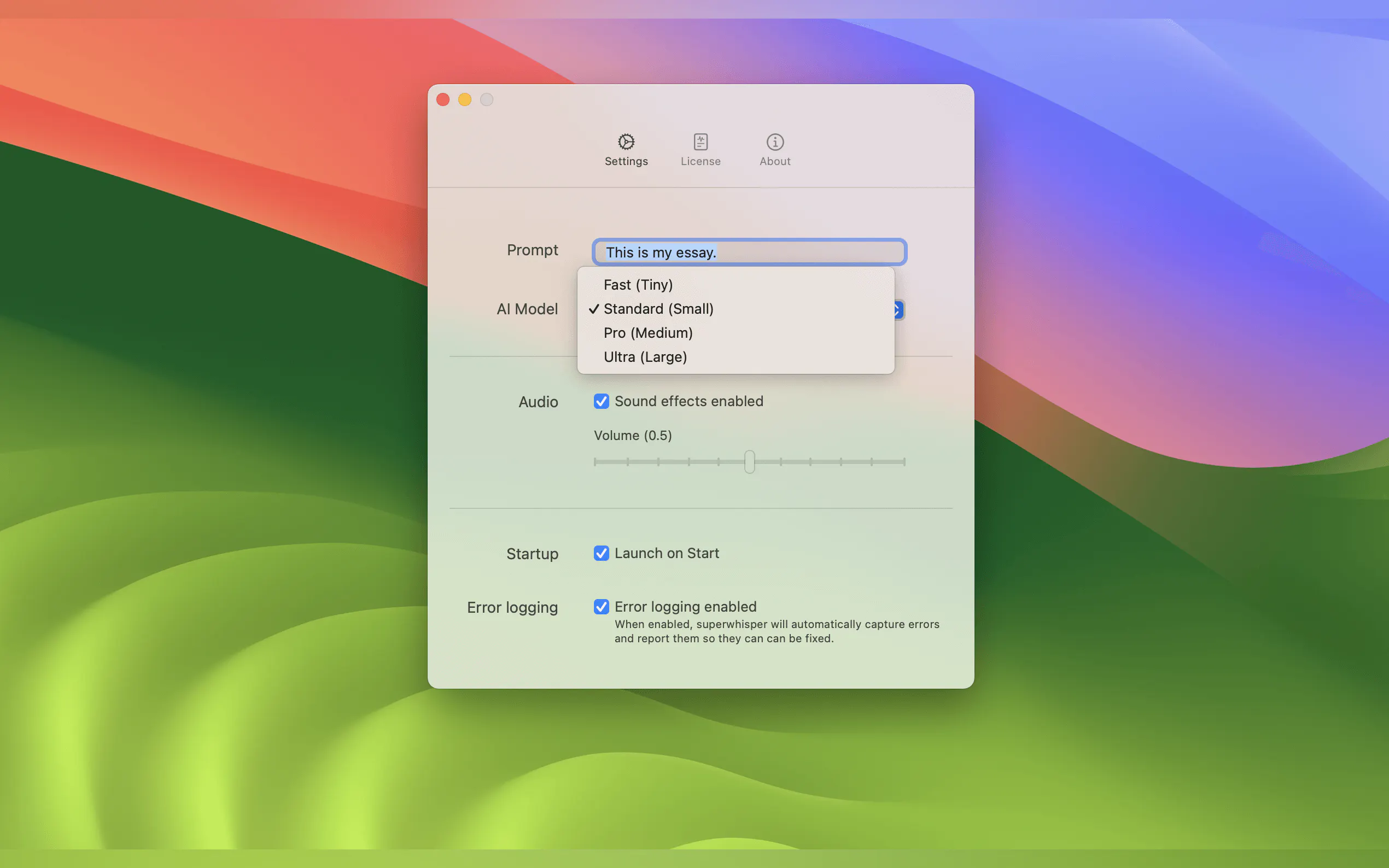 Superwhisper gallery image