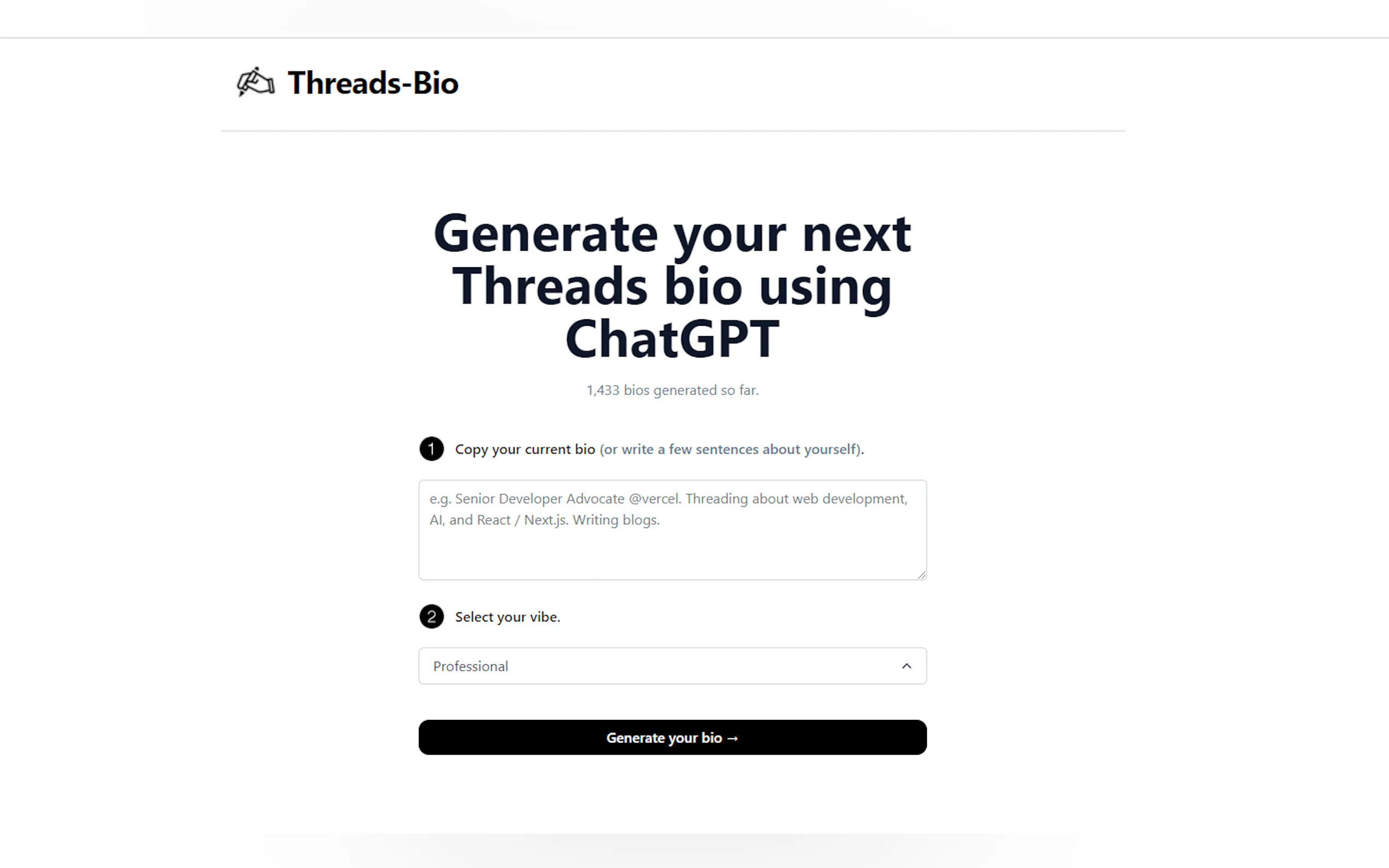 Threads Bio gallery image