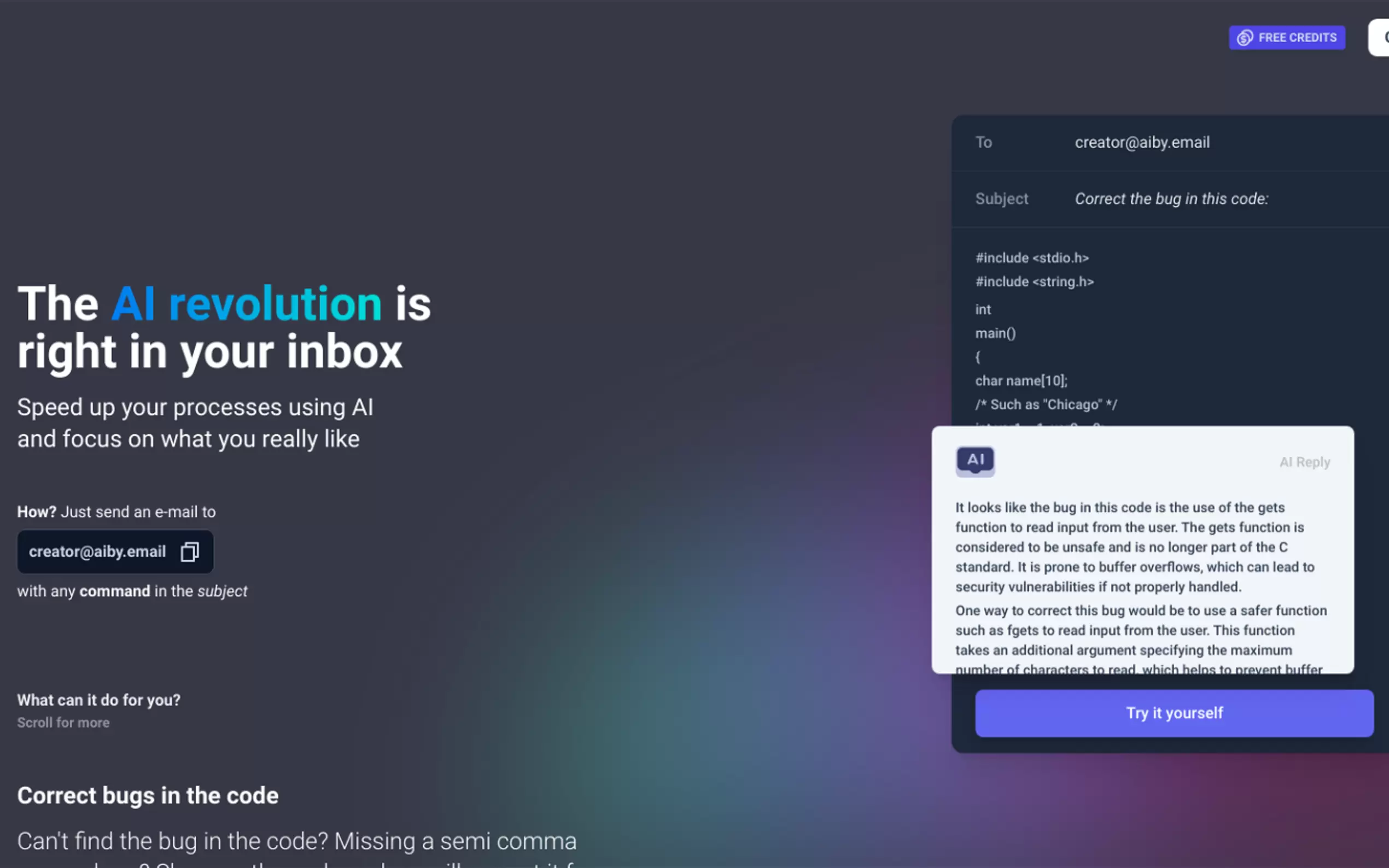 Alby.email gallery image