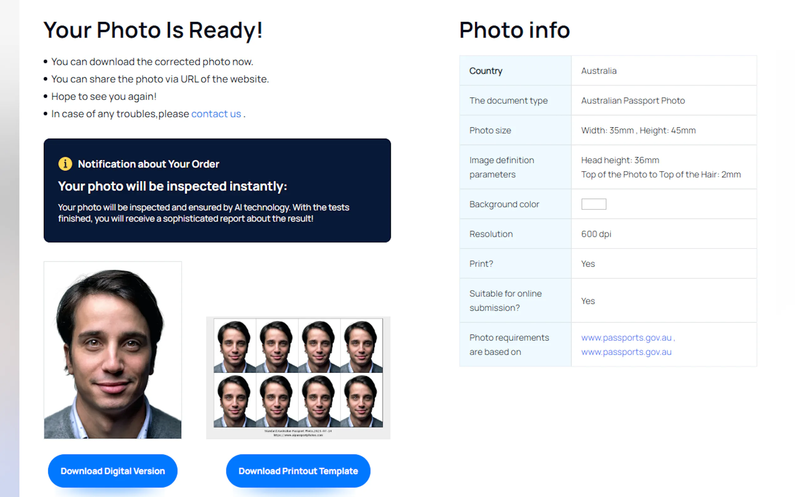 AiPassportPhotos gallery image