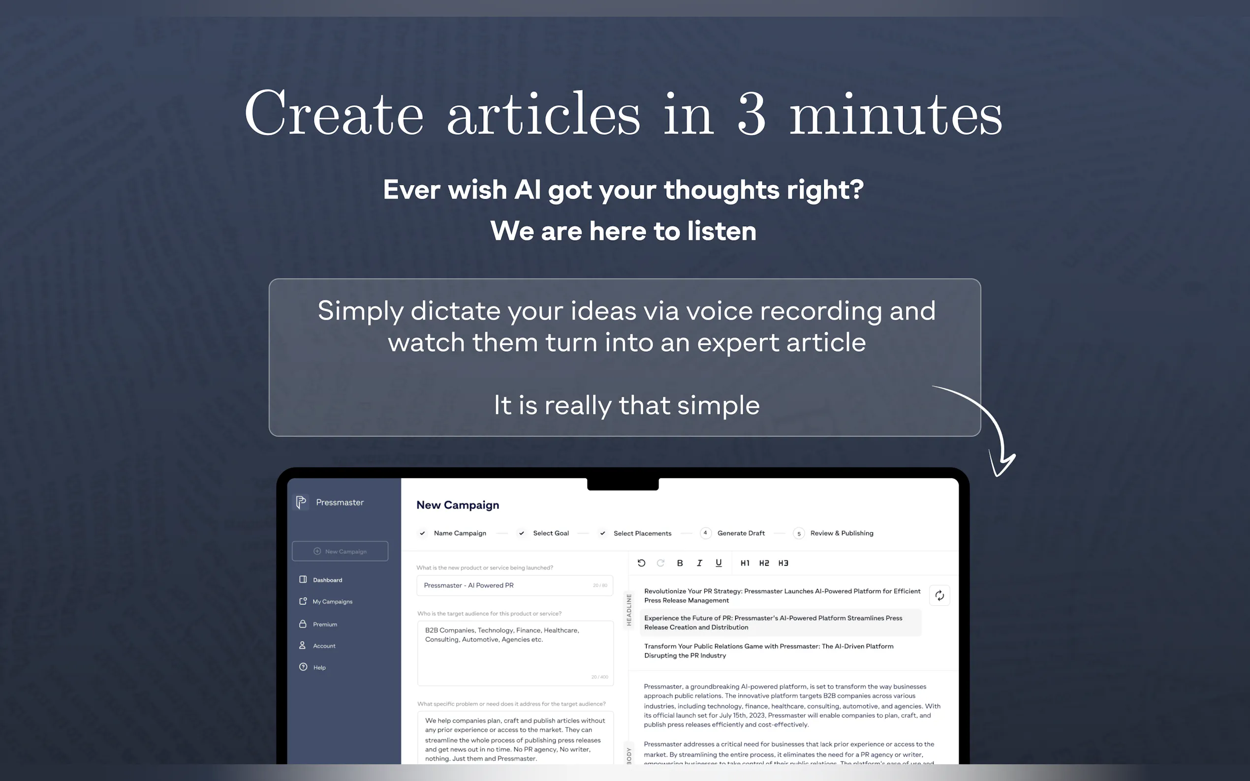 Pressmaster.ai gallery image