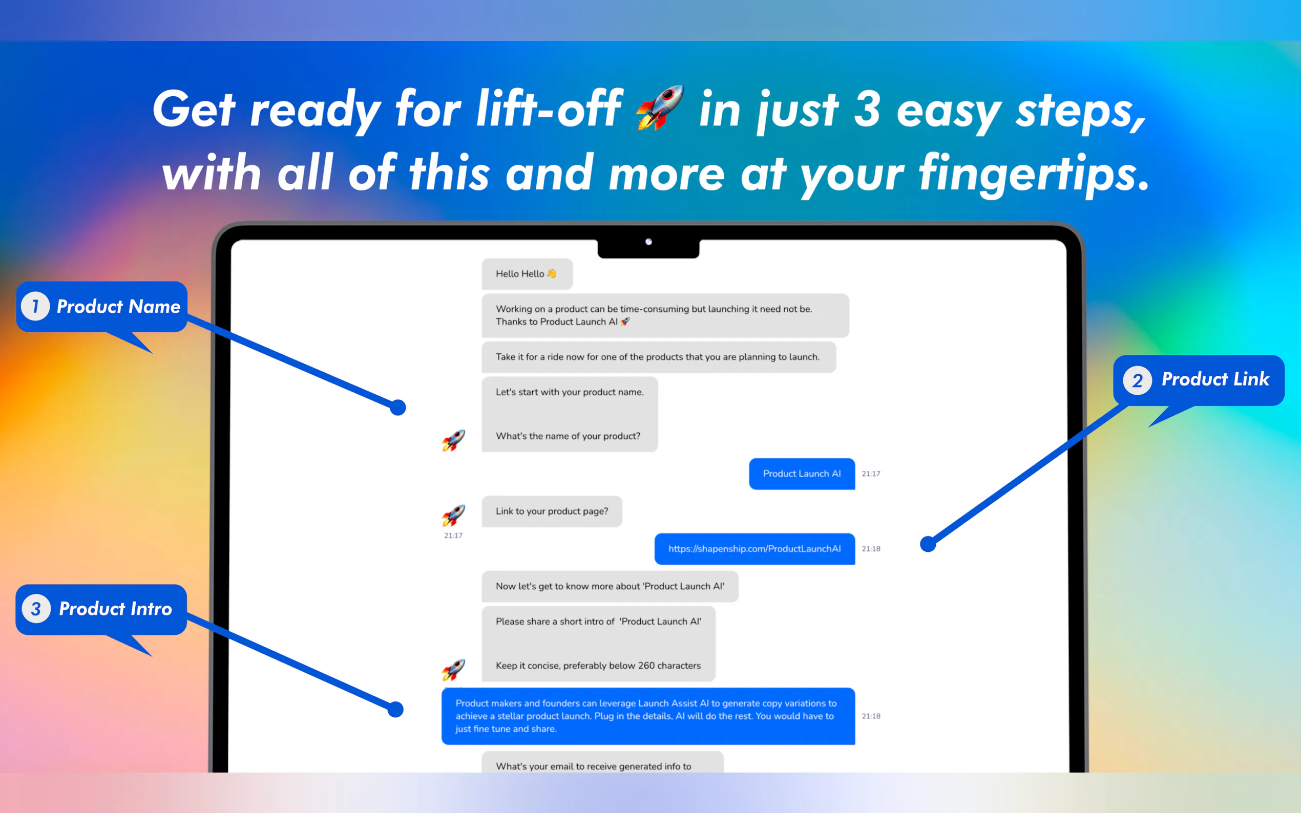 Product Launch AI gallery image