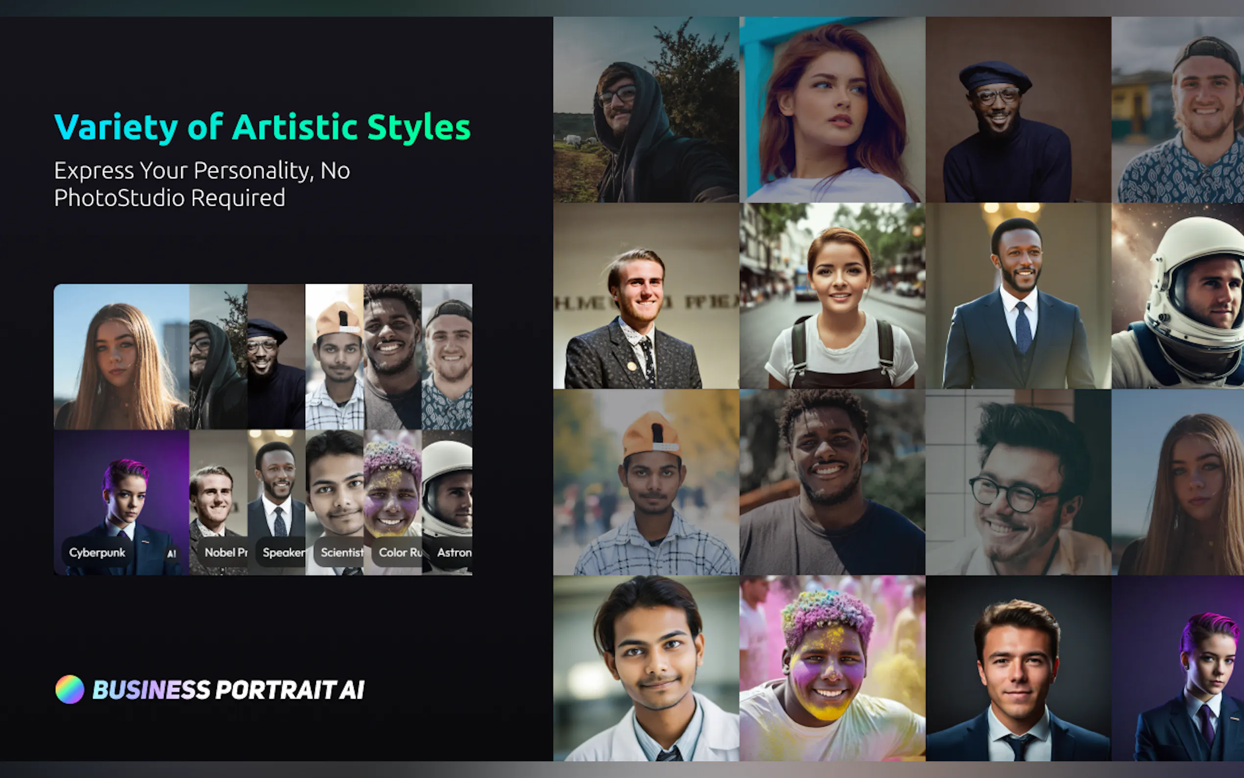 Business Portrait AI gallery image