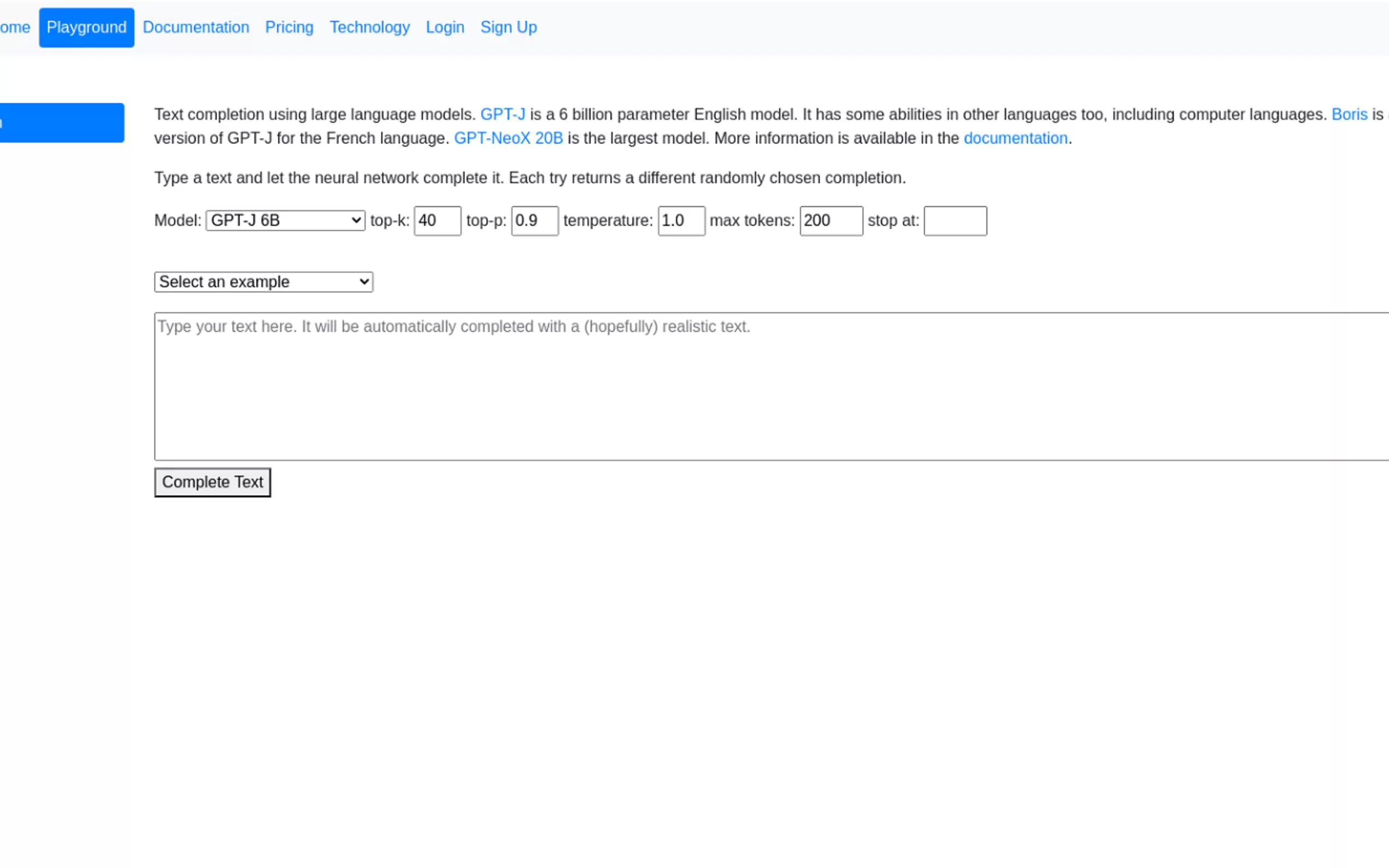 TextSynth gallery image