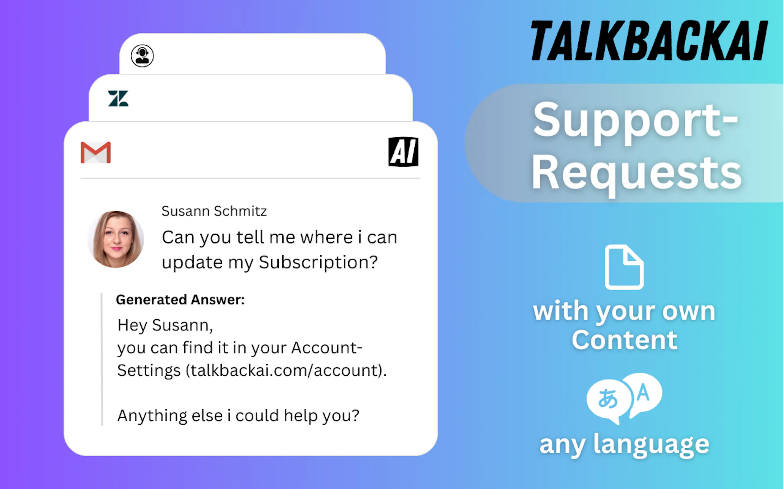Talkback AI gallery image