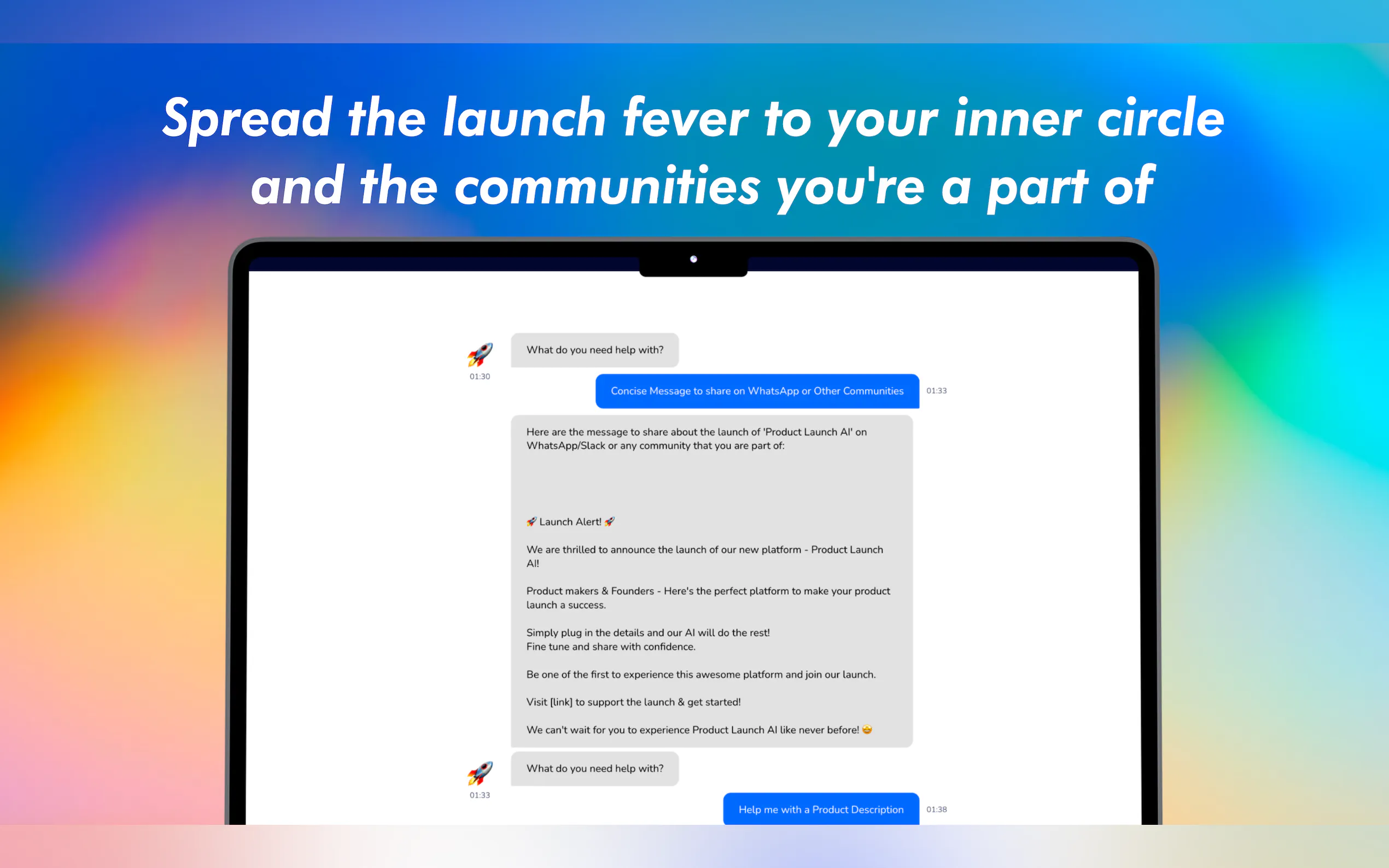 Product Launch AI gallery image