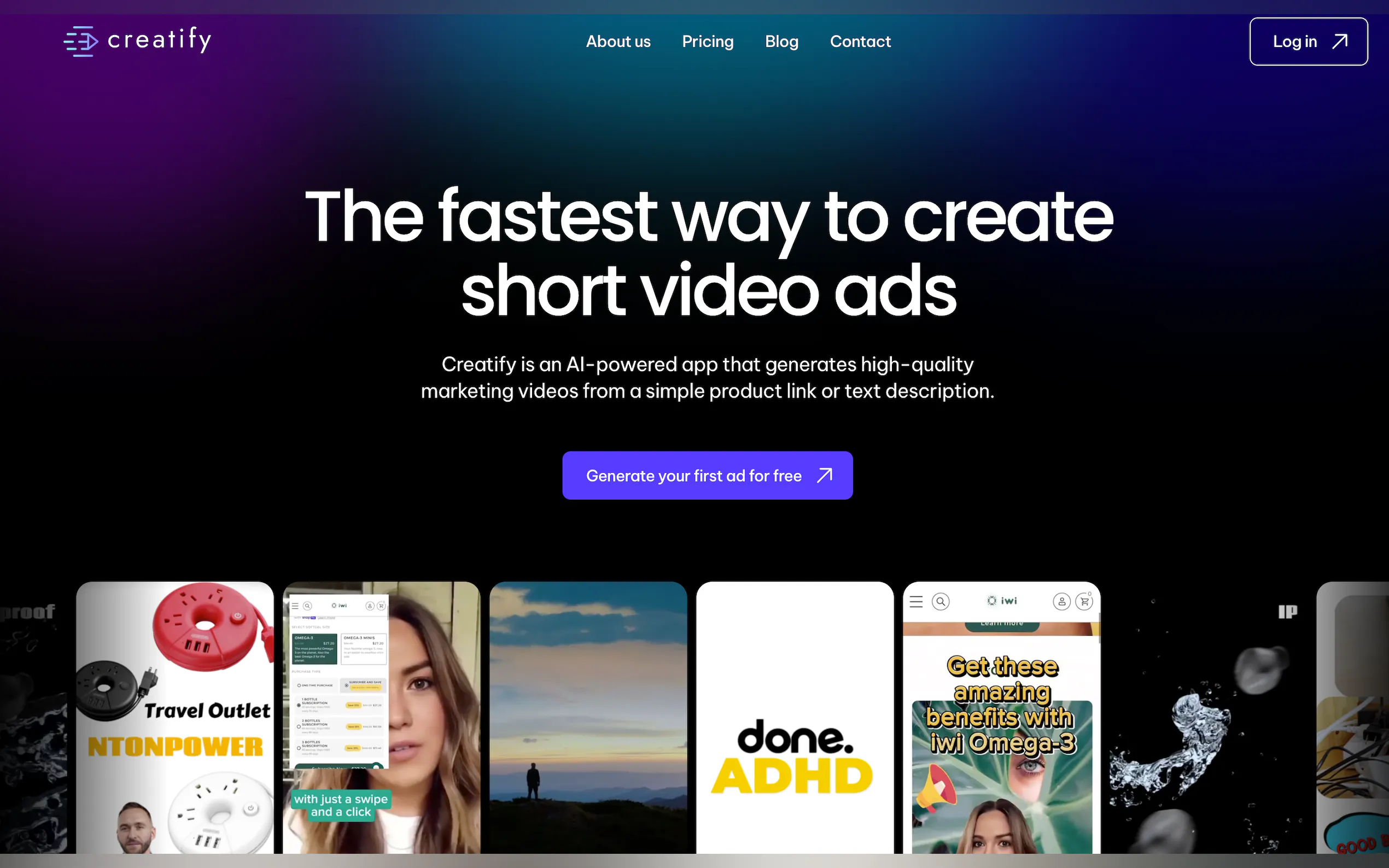 Creatify AI gallery image