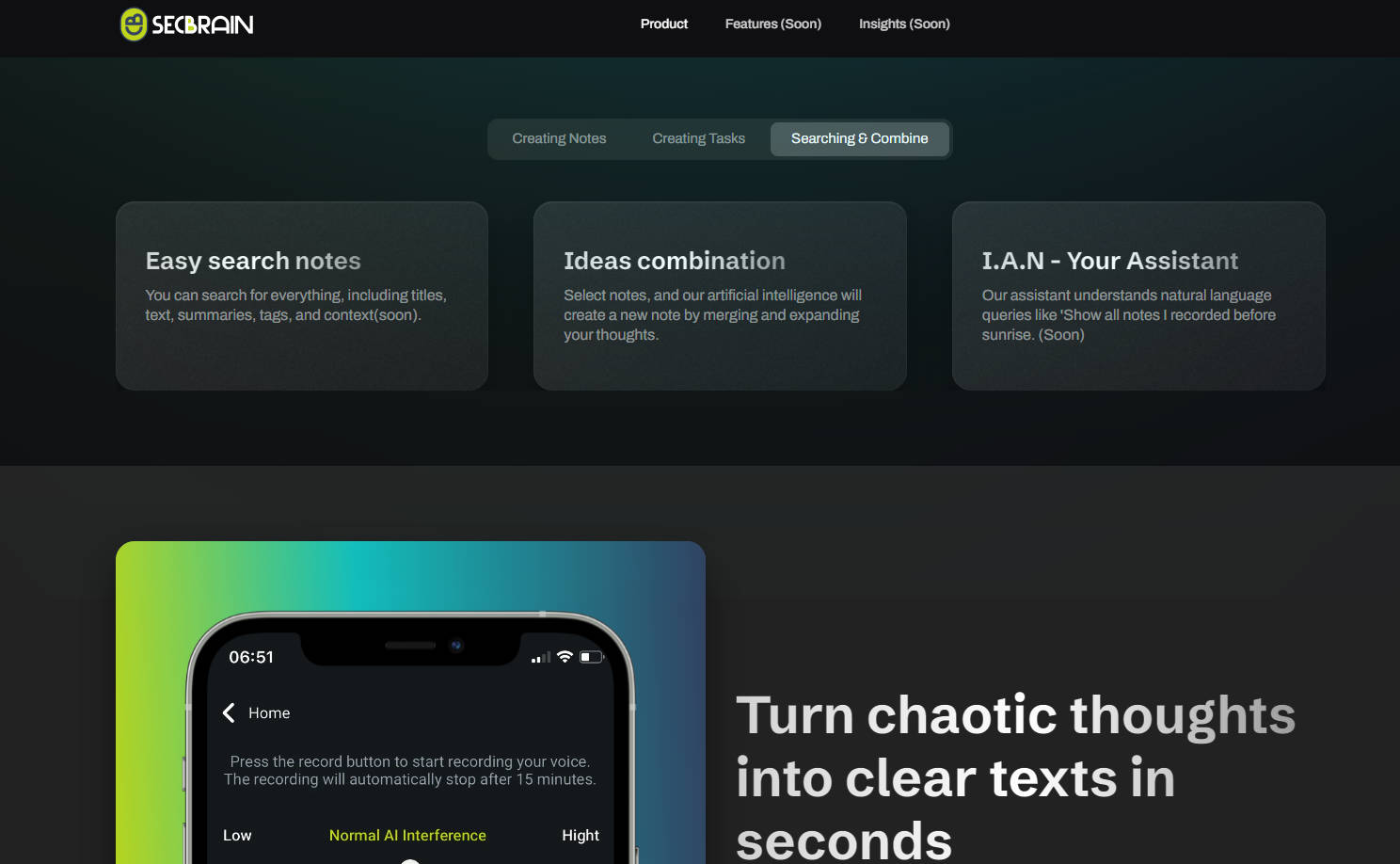 SecBrain - AI Voice Recorder gallery image