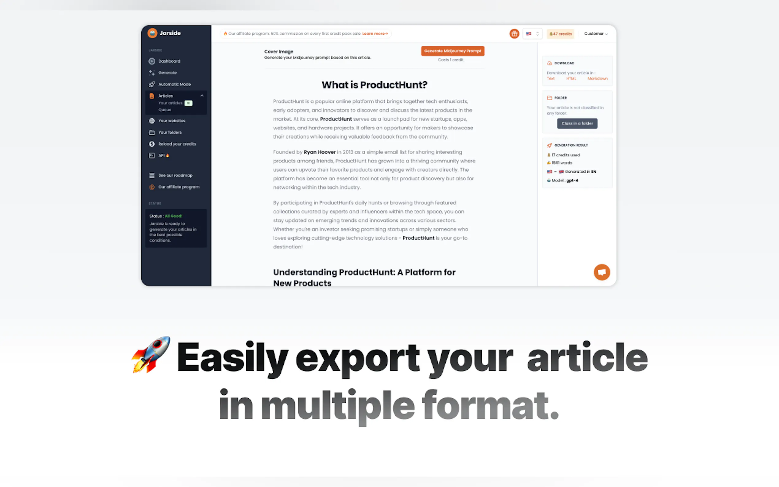 Jarside.ai gallery image