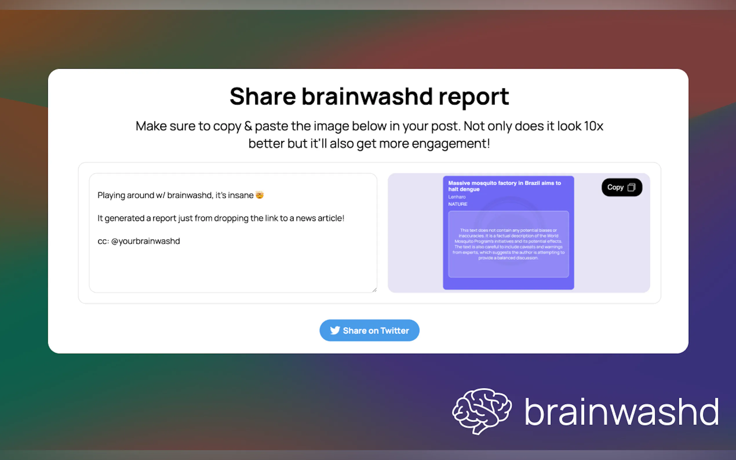 Brainwashd gallery image