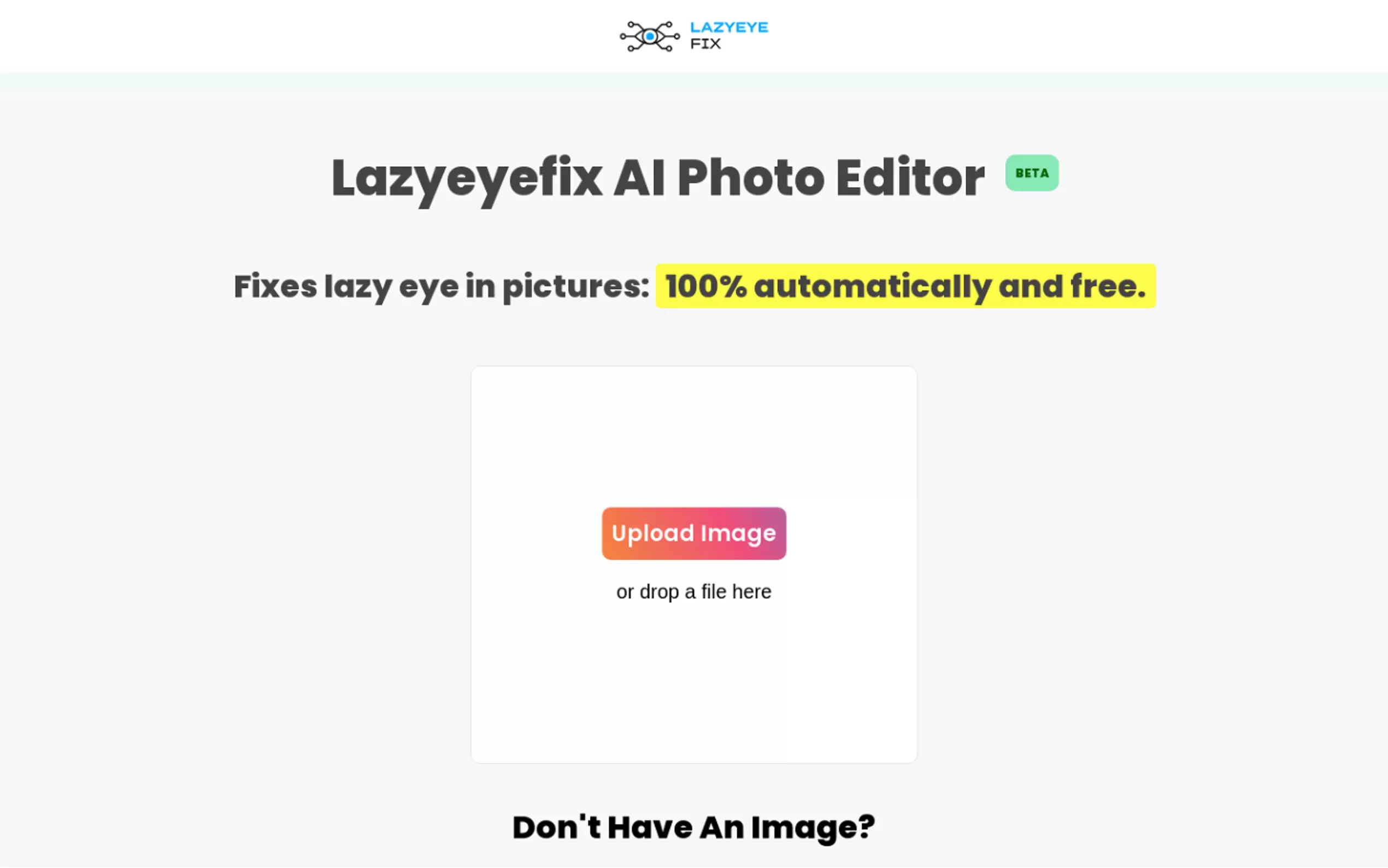 Lazyeyefix AI Photo Editor gallery image