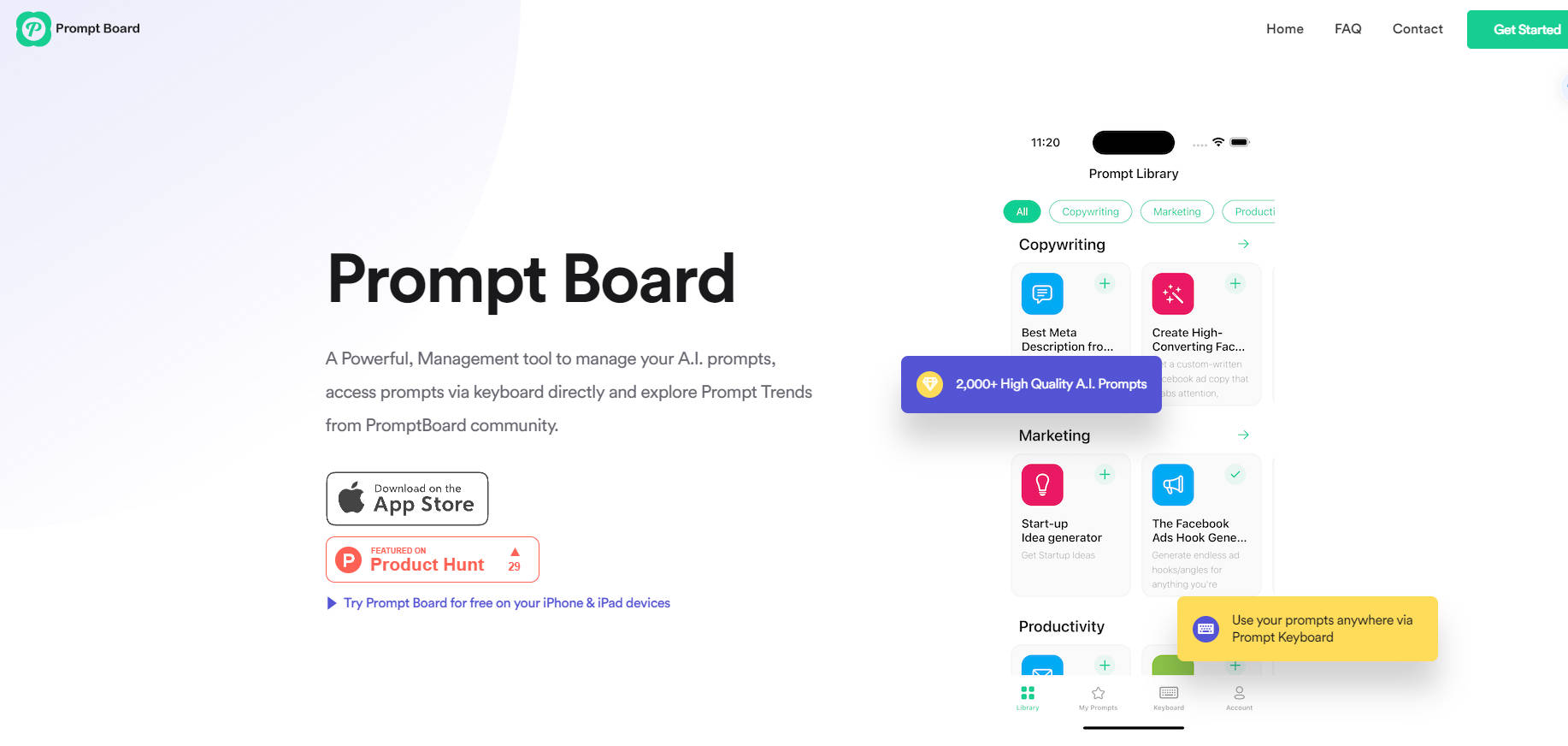 PromptBoard gallery image