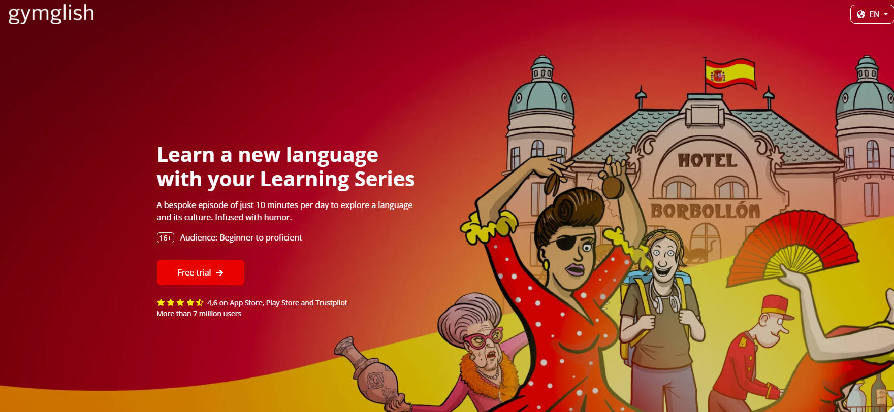 Gymglish gallery image