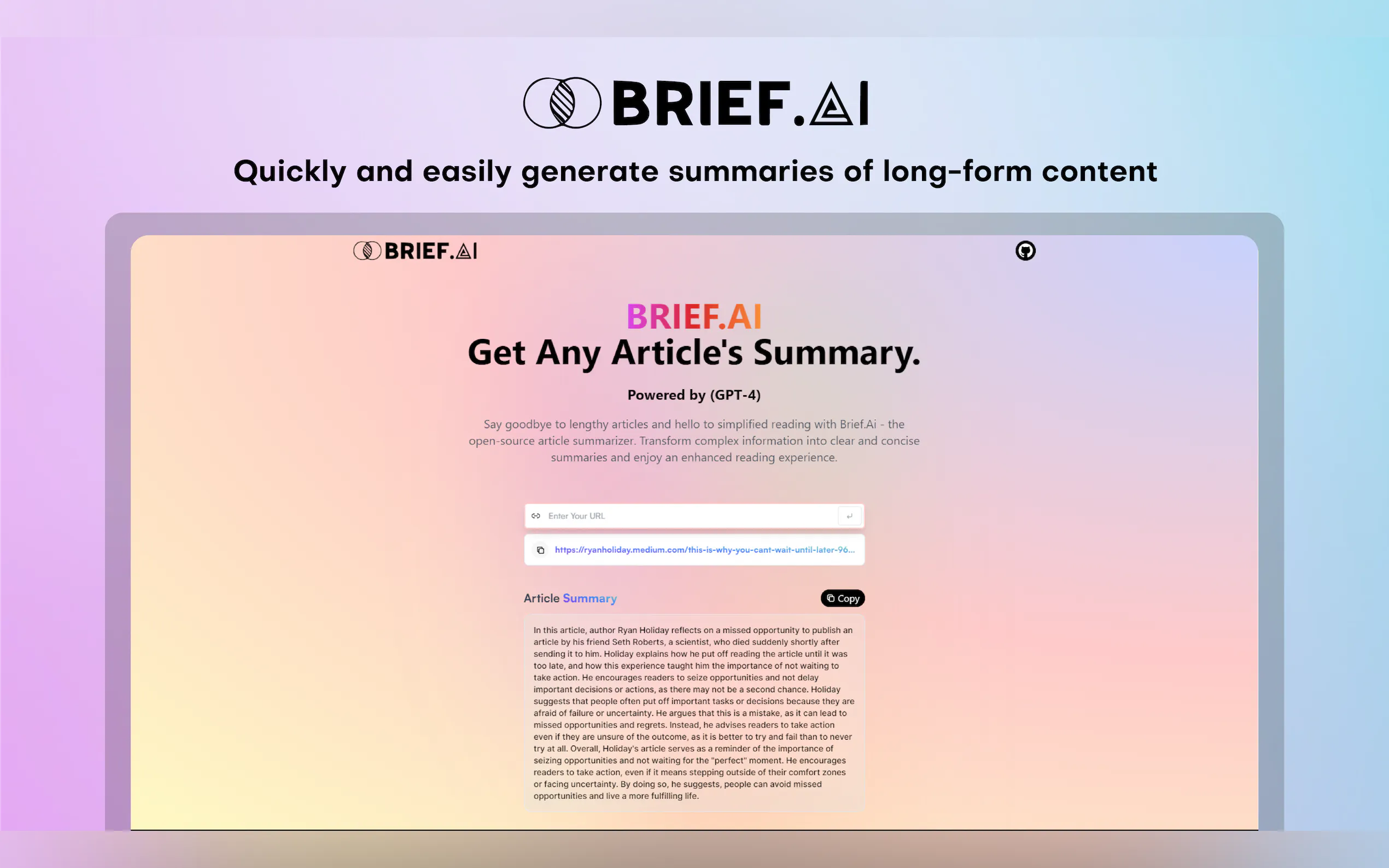 BRIEF.AI gallery image
