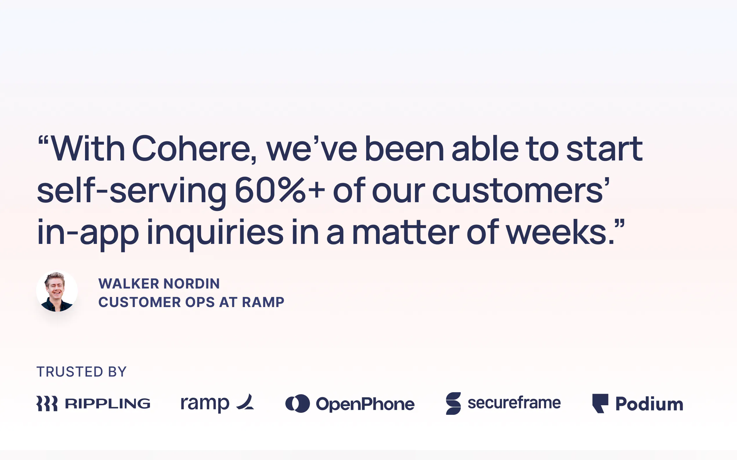 Cohere gallery image