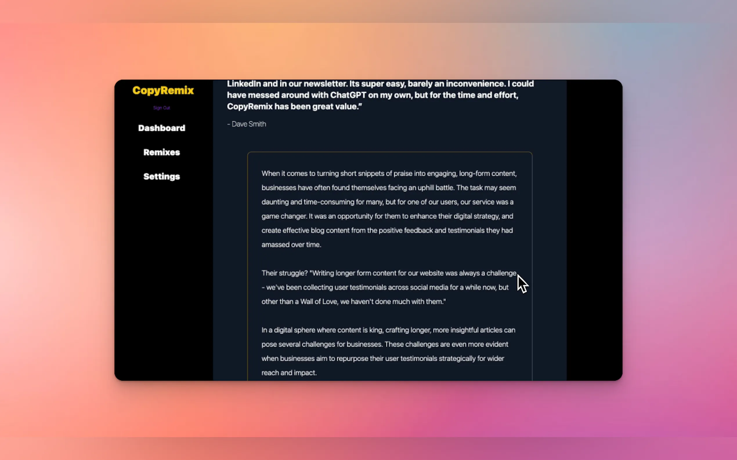 CopyRemix gallery image