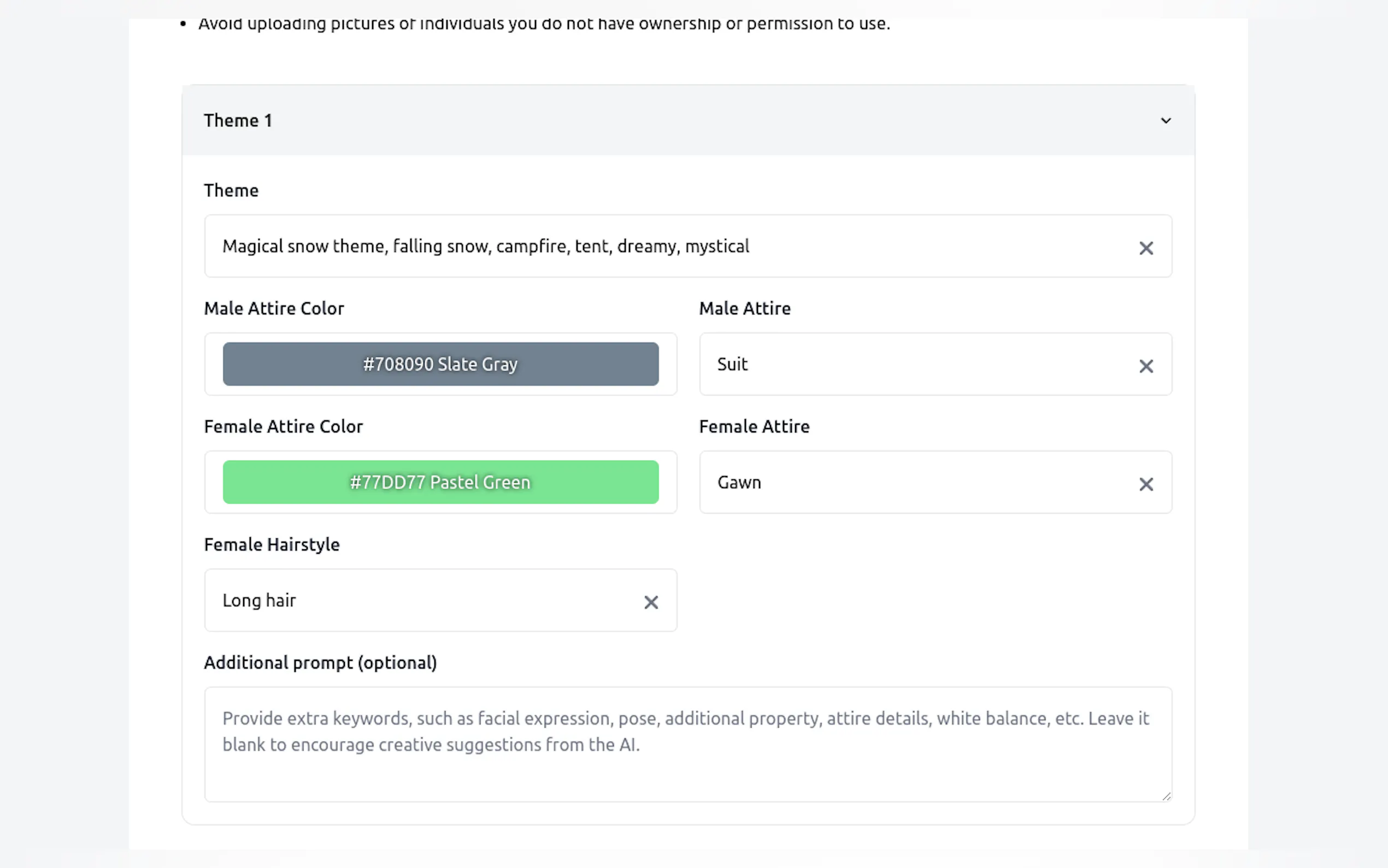 Dream Prewedding AI gallery image