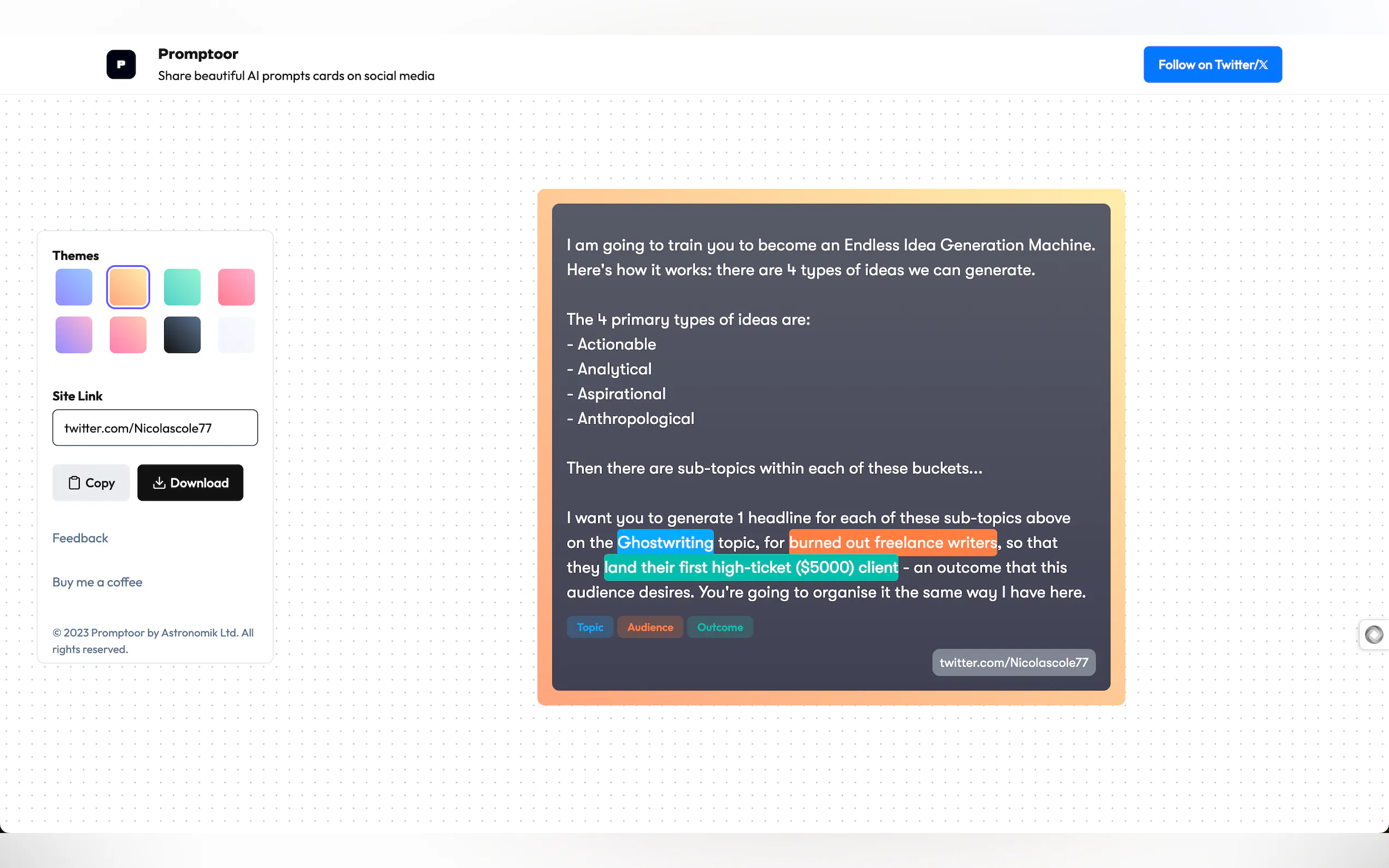 Promptoor gallery image