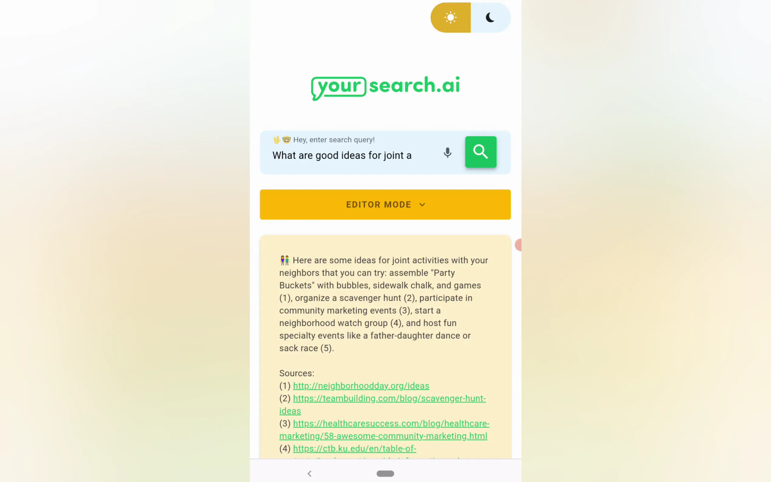 Yoursearch.ai gallery image