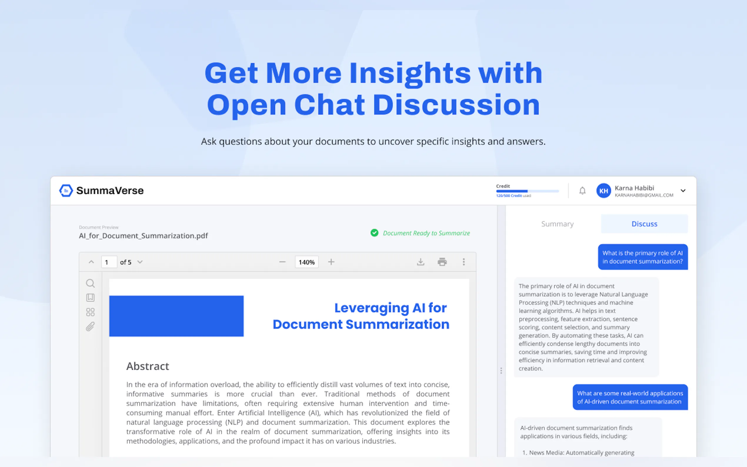 SummaVerse gallery image