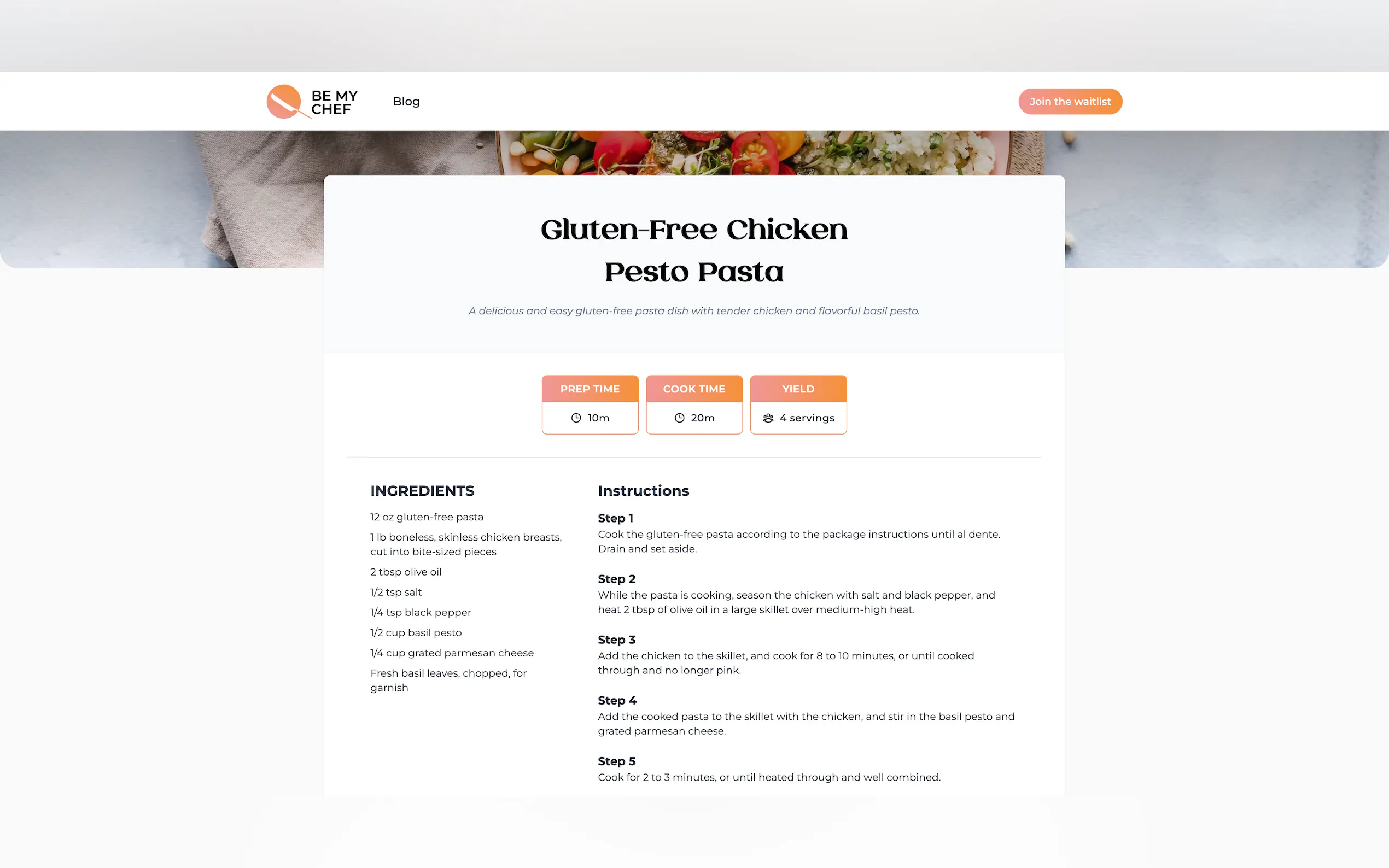 Be My Chef gallery image