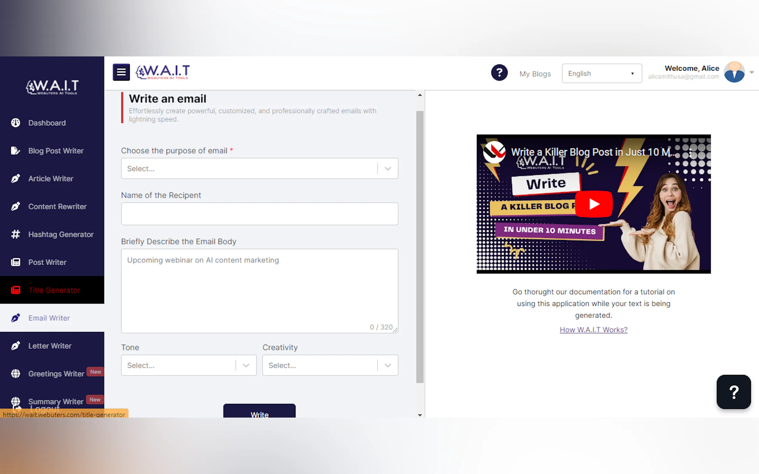 Webuters AI gallery image