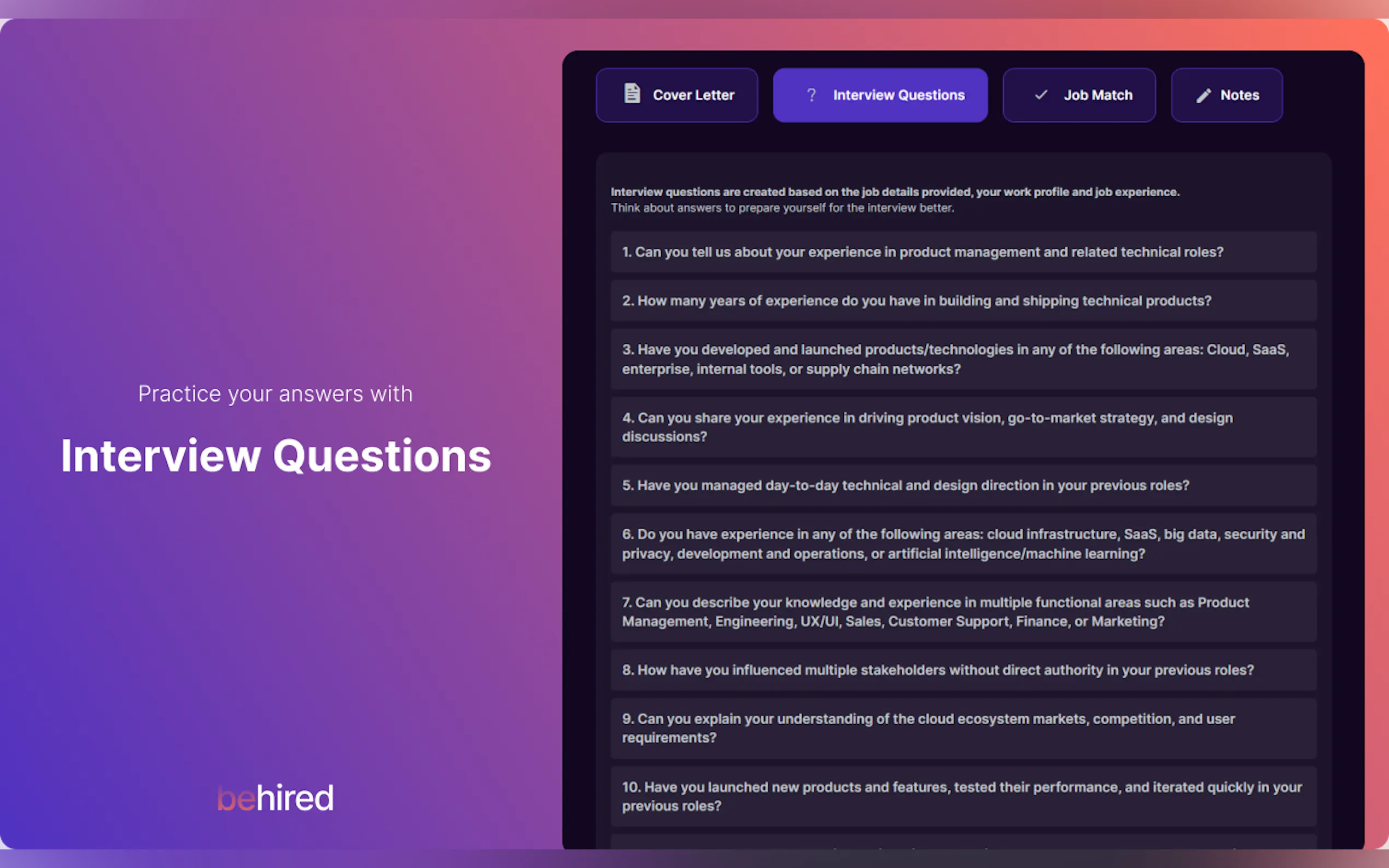 Behired gallery image