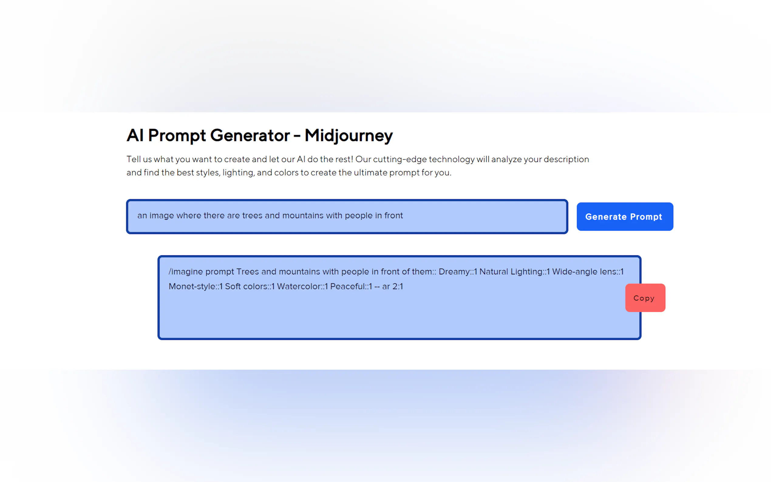 Klart Prompts gallery image