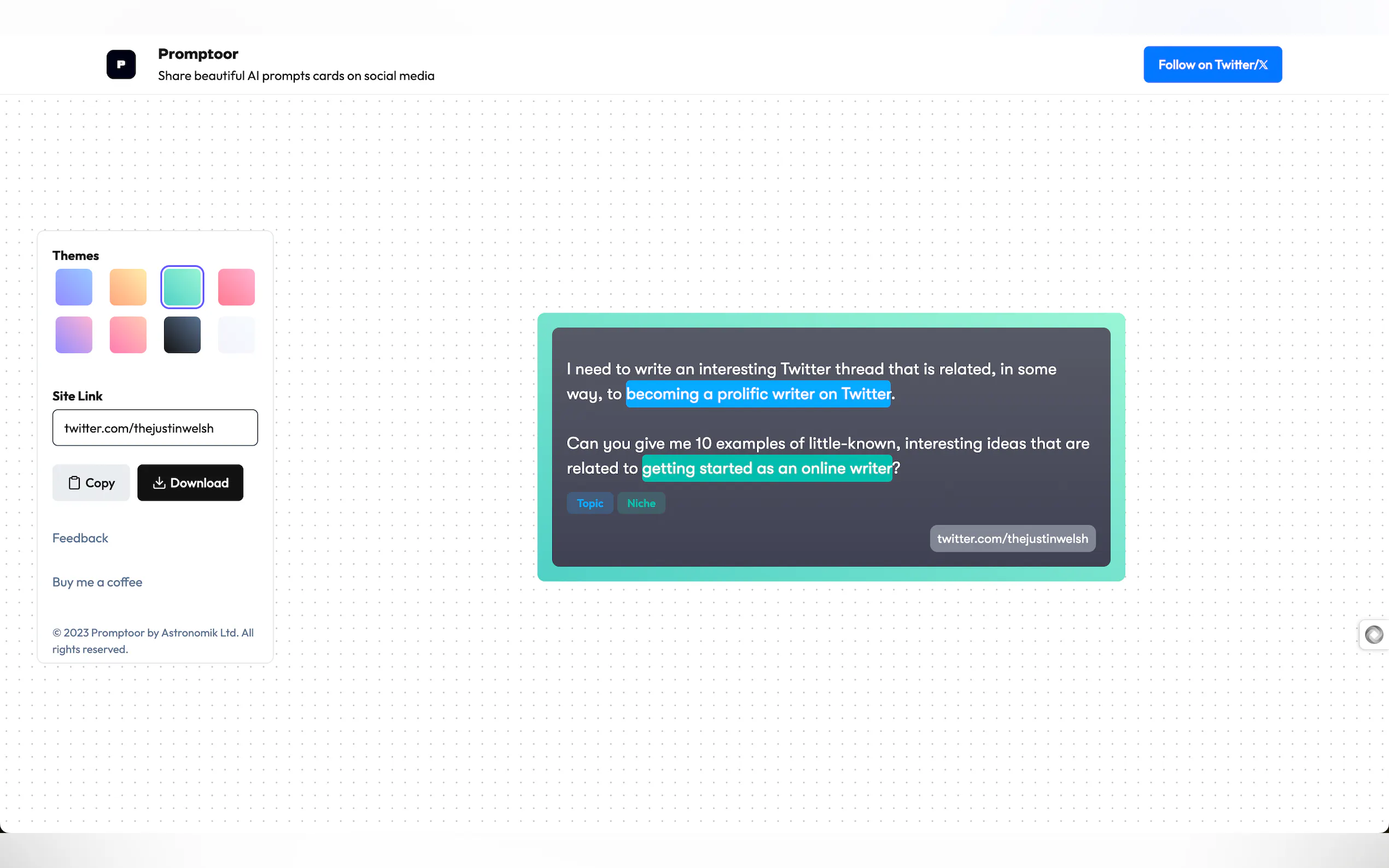 Promptoor gallery image