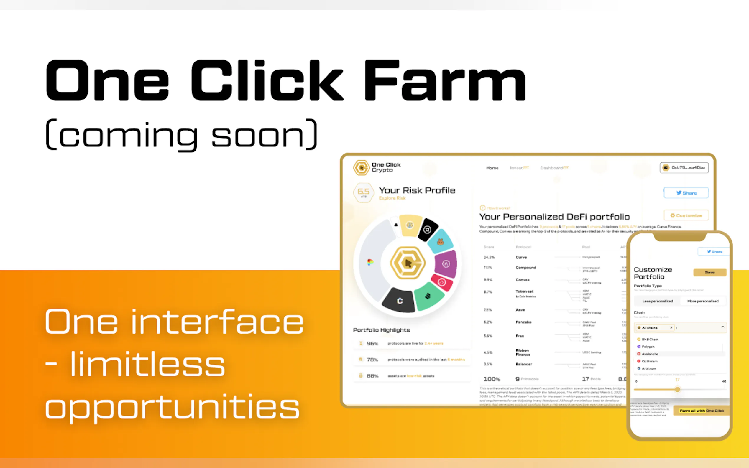 One Click Crypto: AI + DeFi gallery image