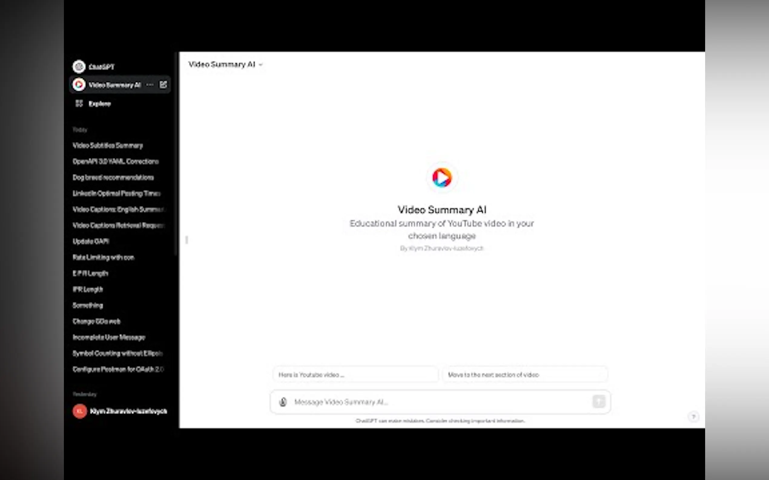 Video Summary AI gallery image