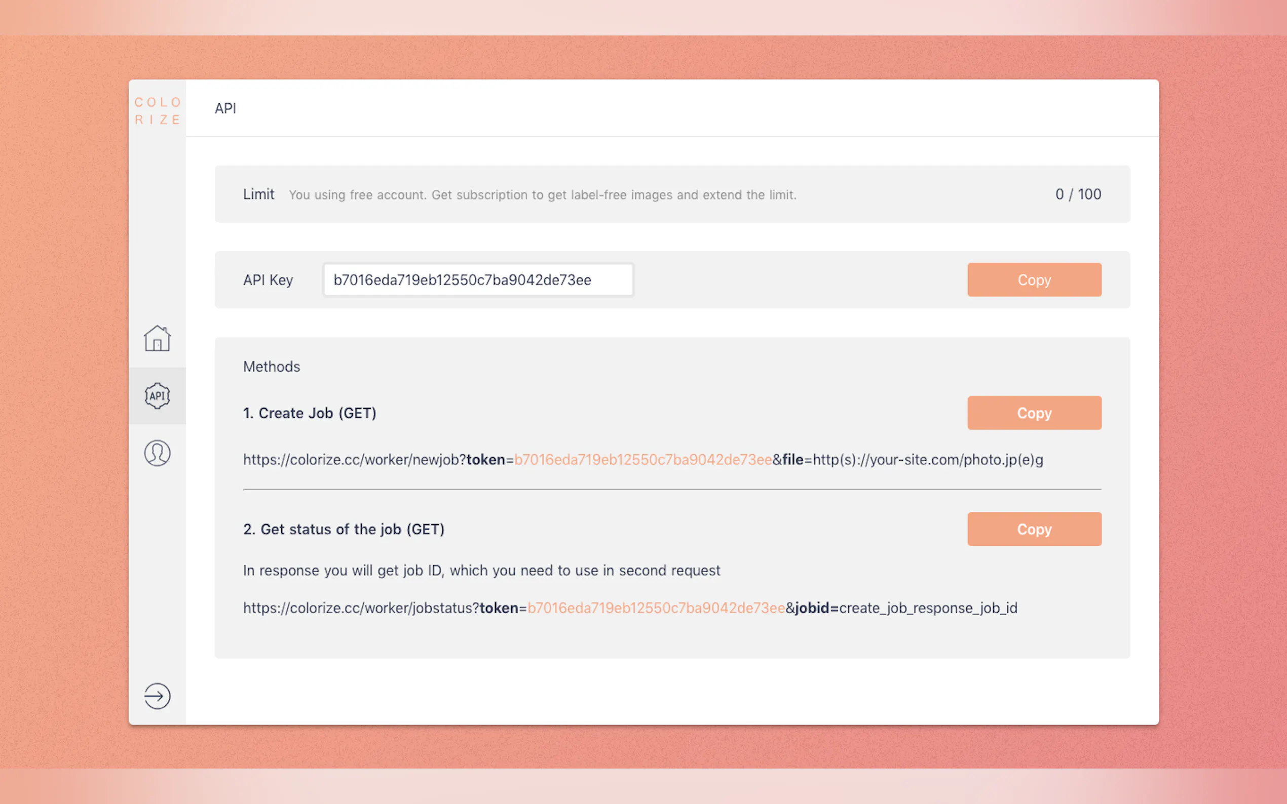 Colorize gallery image