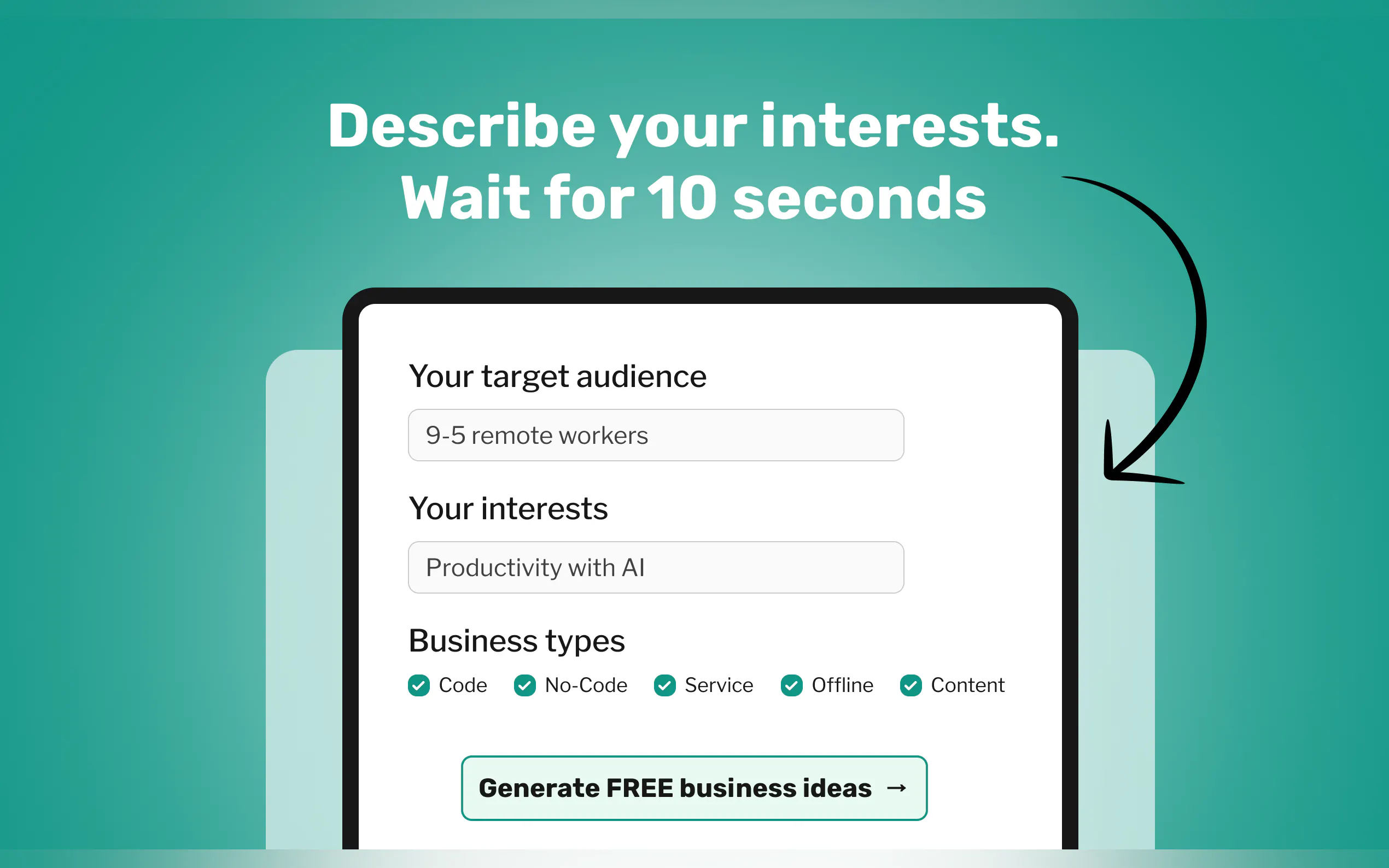 Business Ideas Generator gallery image