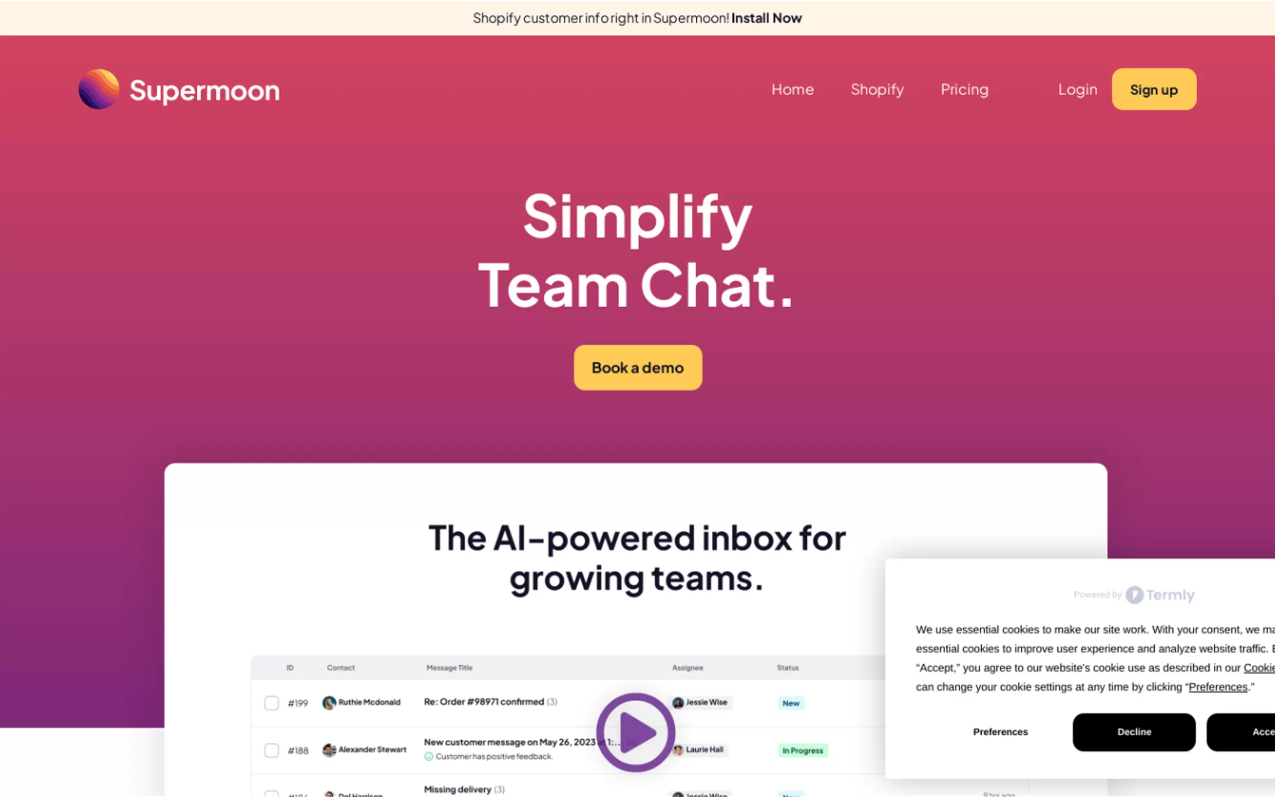 Supermoon gallery image