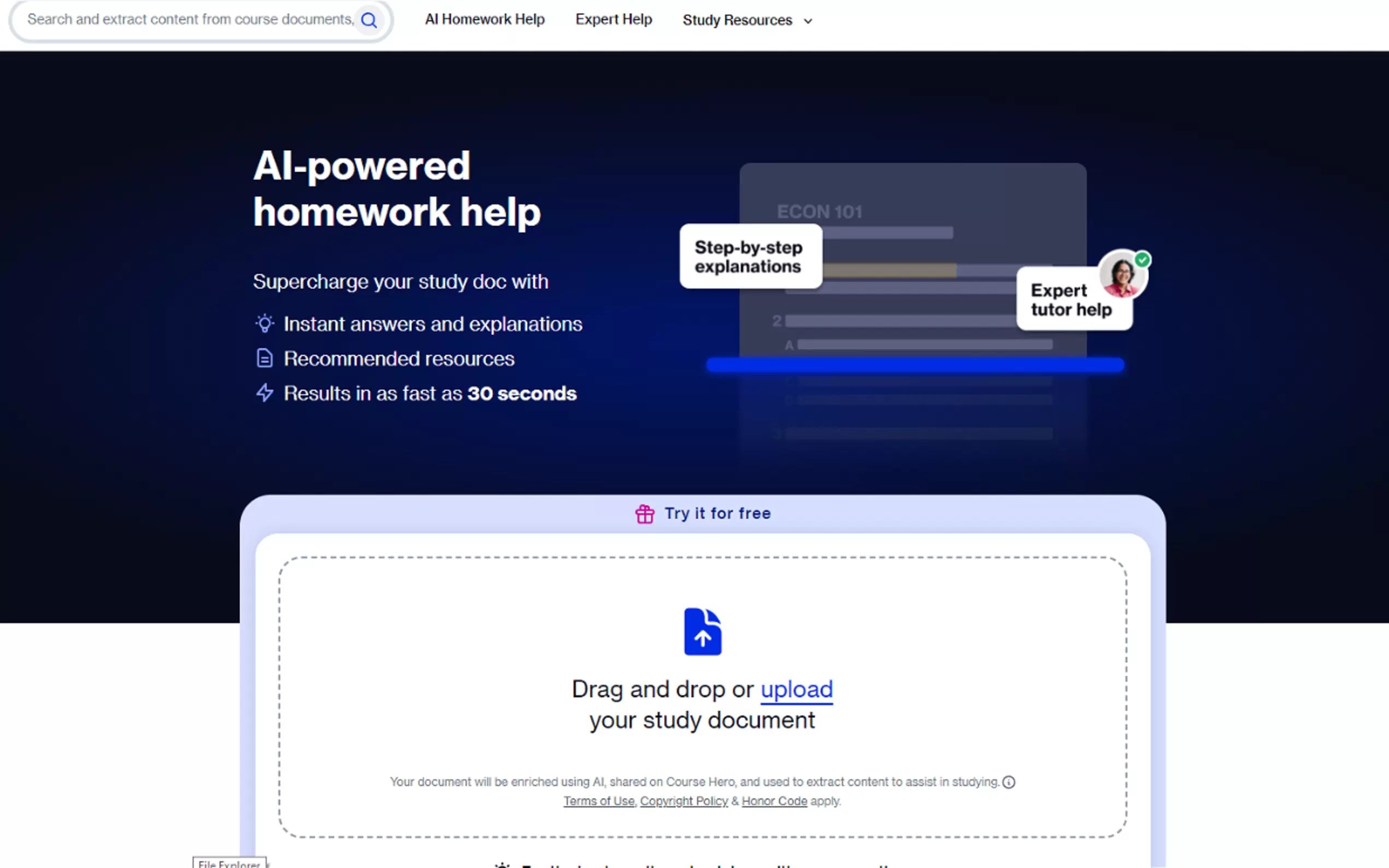 AI Homework Help by coursehero gallery image