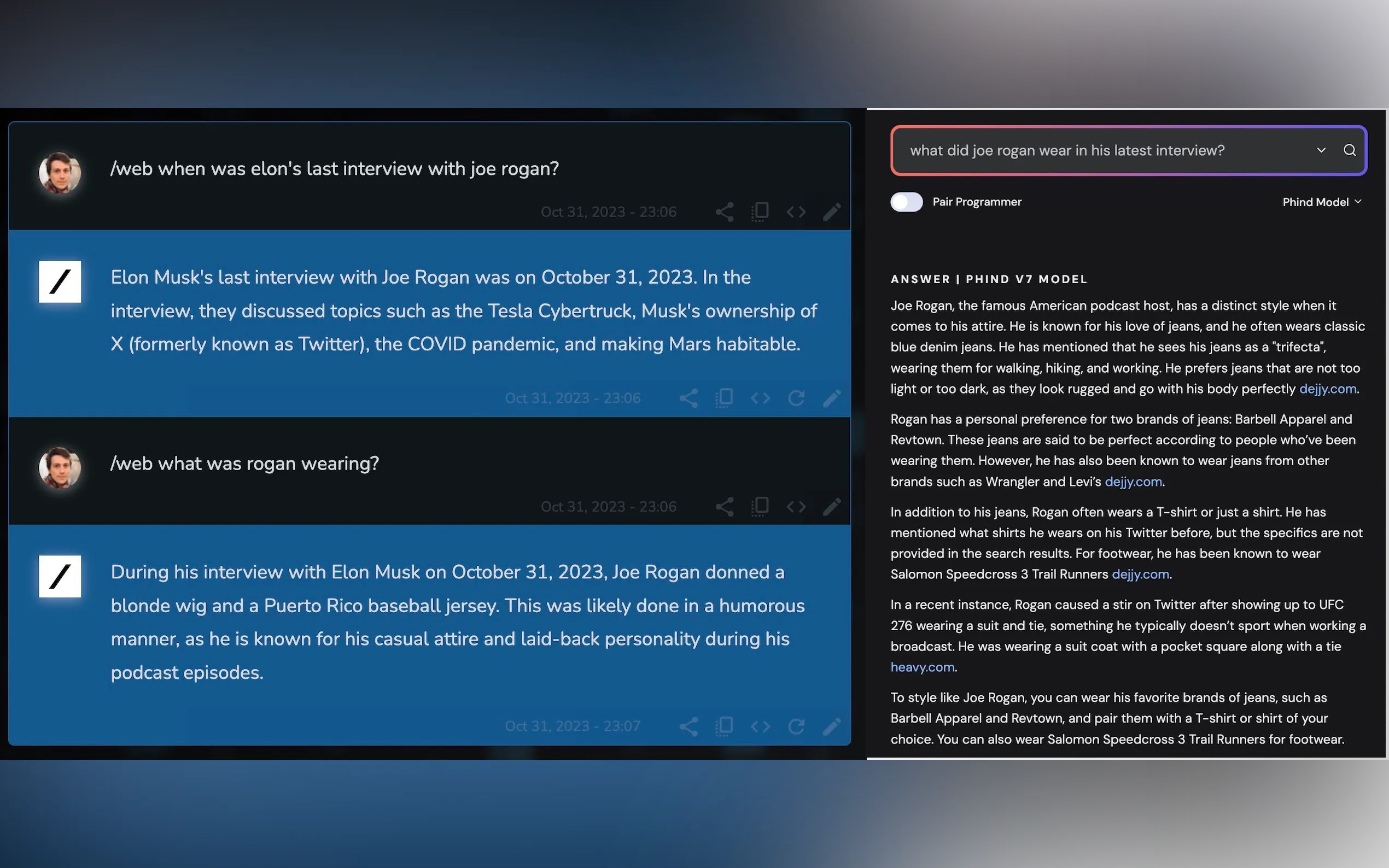 Grok AI assistant gallery image