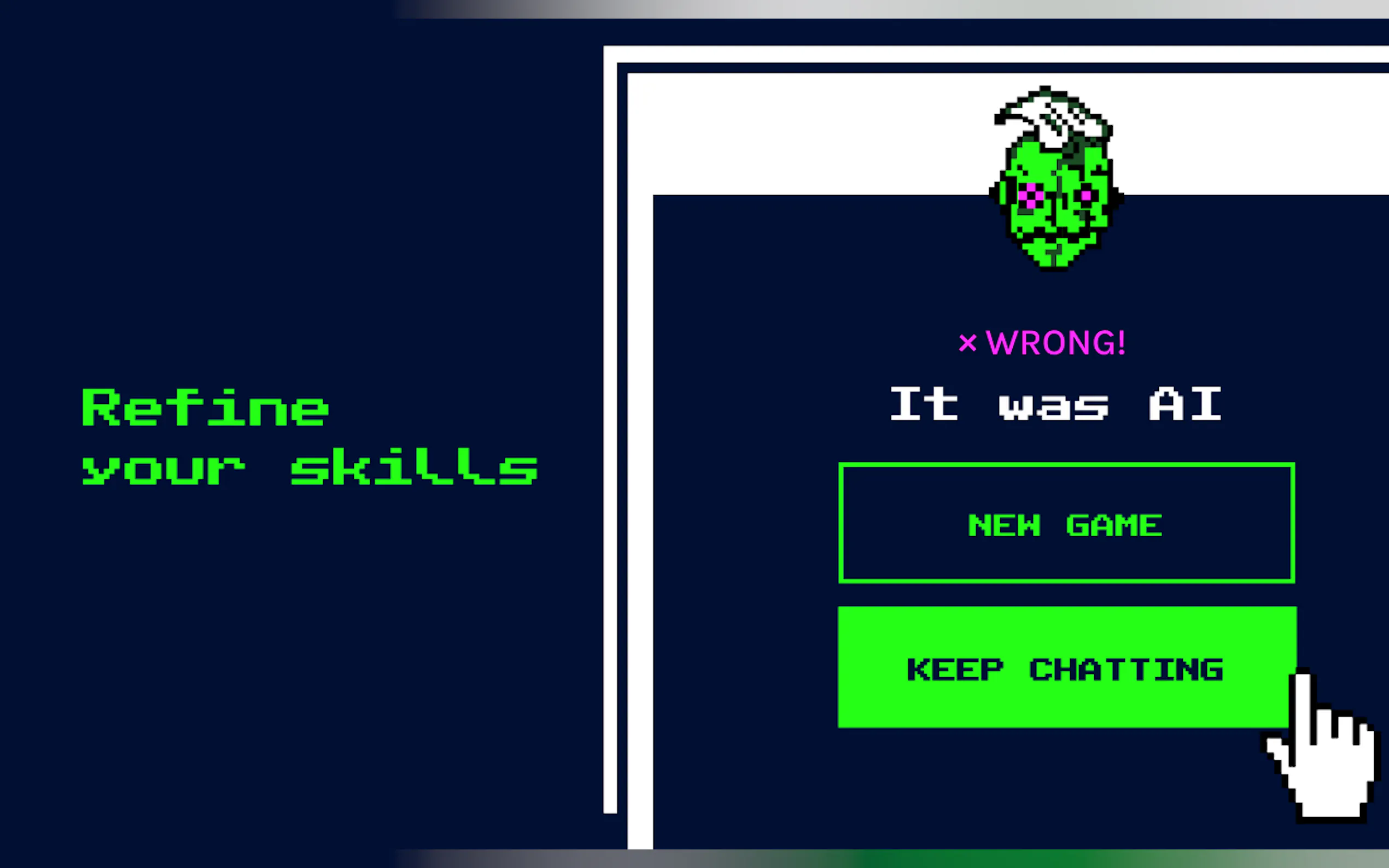 Human or Not: A Social Turing Game gallery image